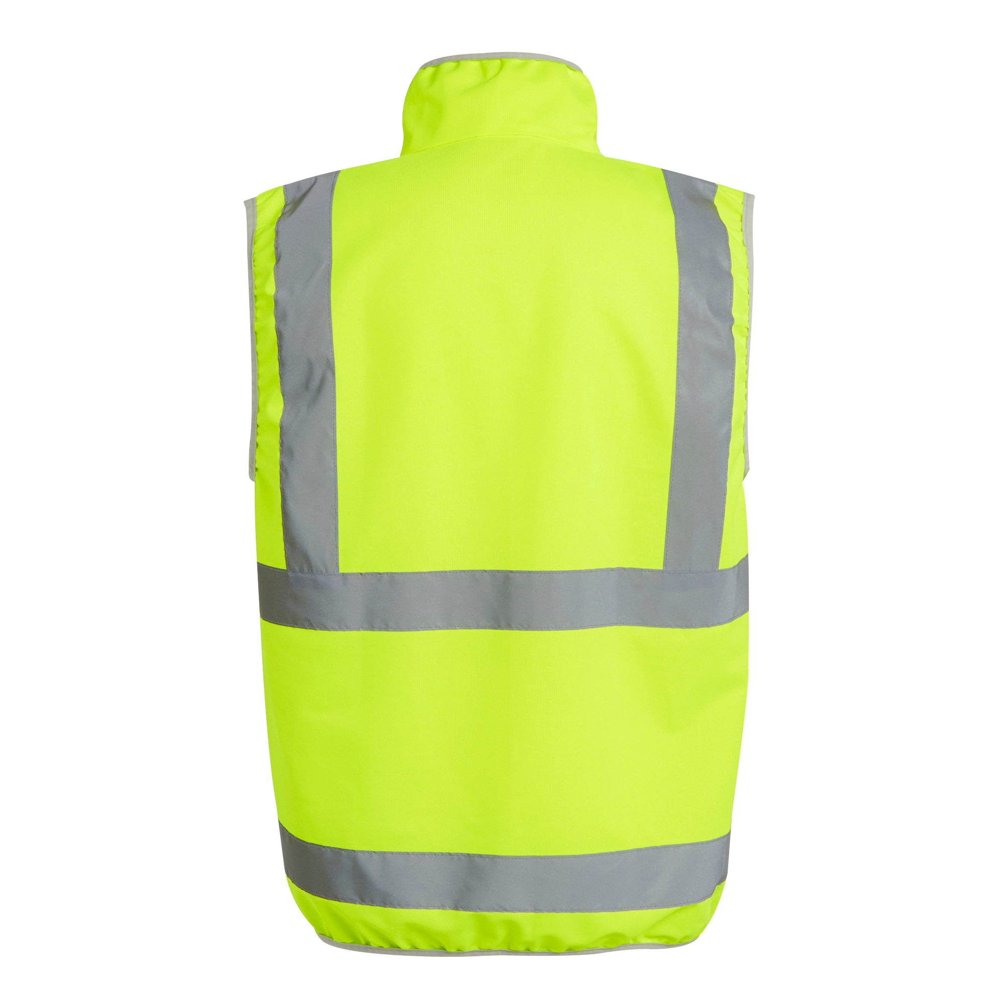 Men's Pro HI-VIS Full Zip Gilet | Yellow