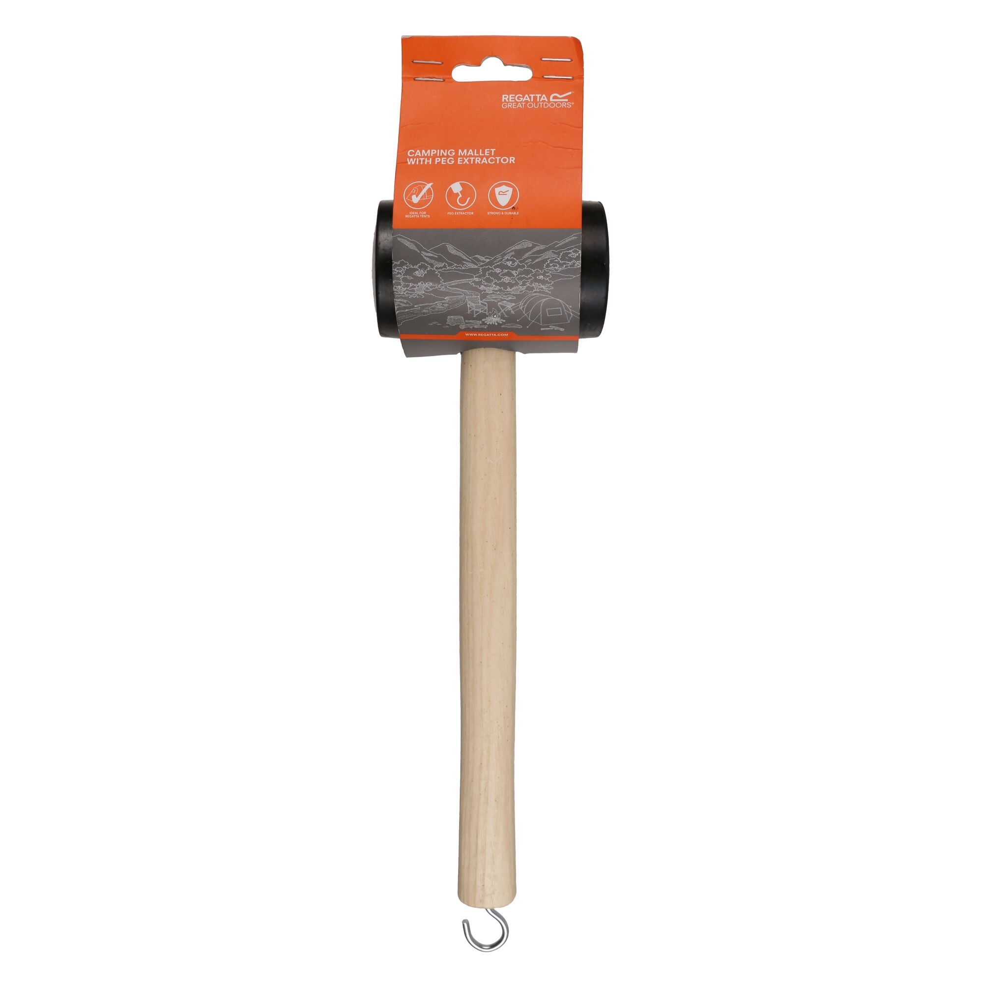 Camping Mallet with Peg Extractor | Misc