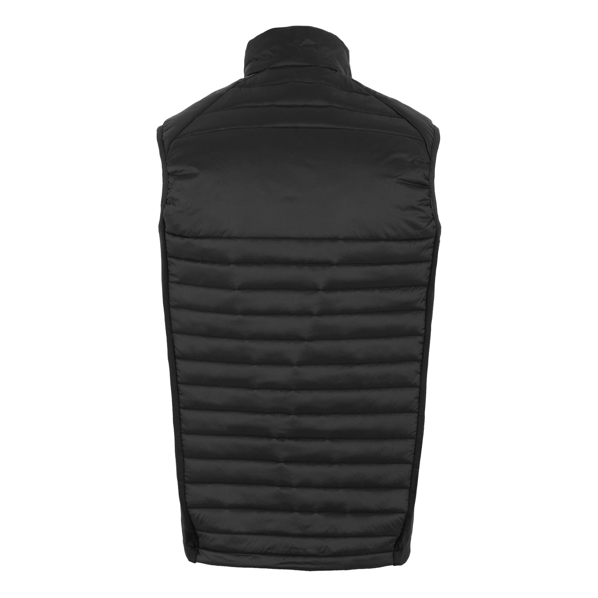 Men's Navigate Hybrid Bodywarmer | Black Orange Pop