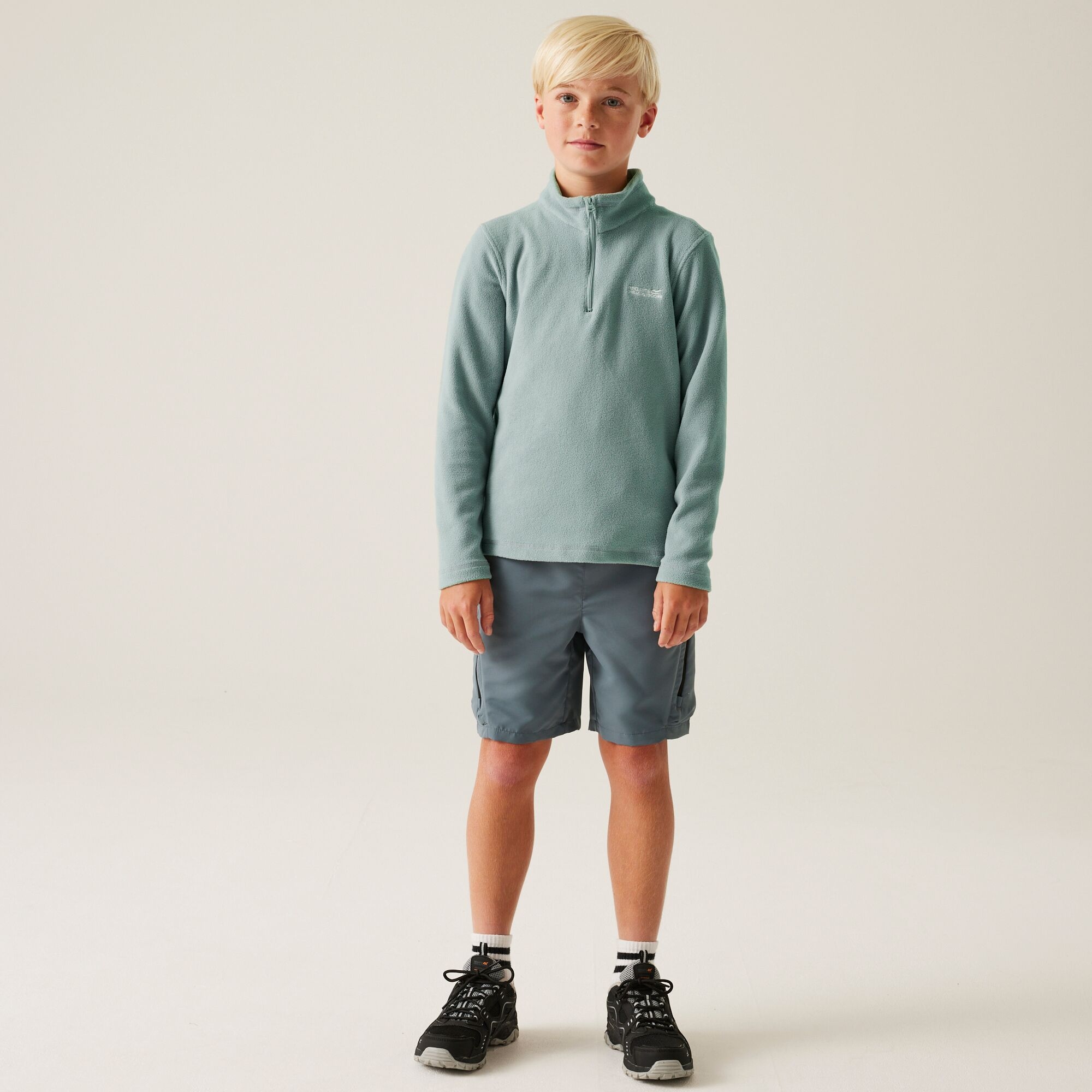 Kids' Hot Shot II Half Zip Fleece | Glacier