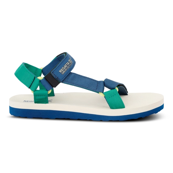 Lady Vendeavour Sandal | Navy Navy Stripe?