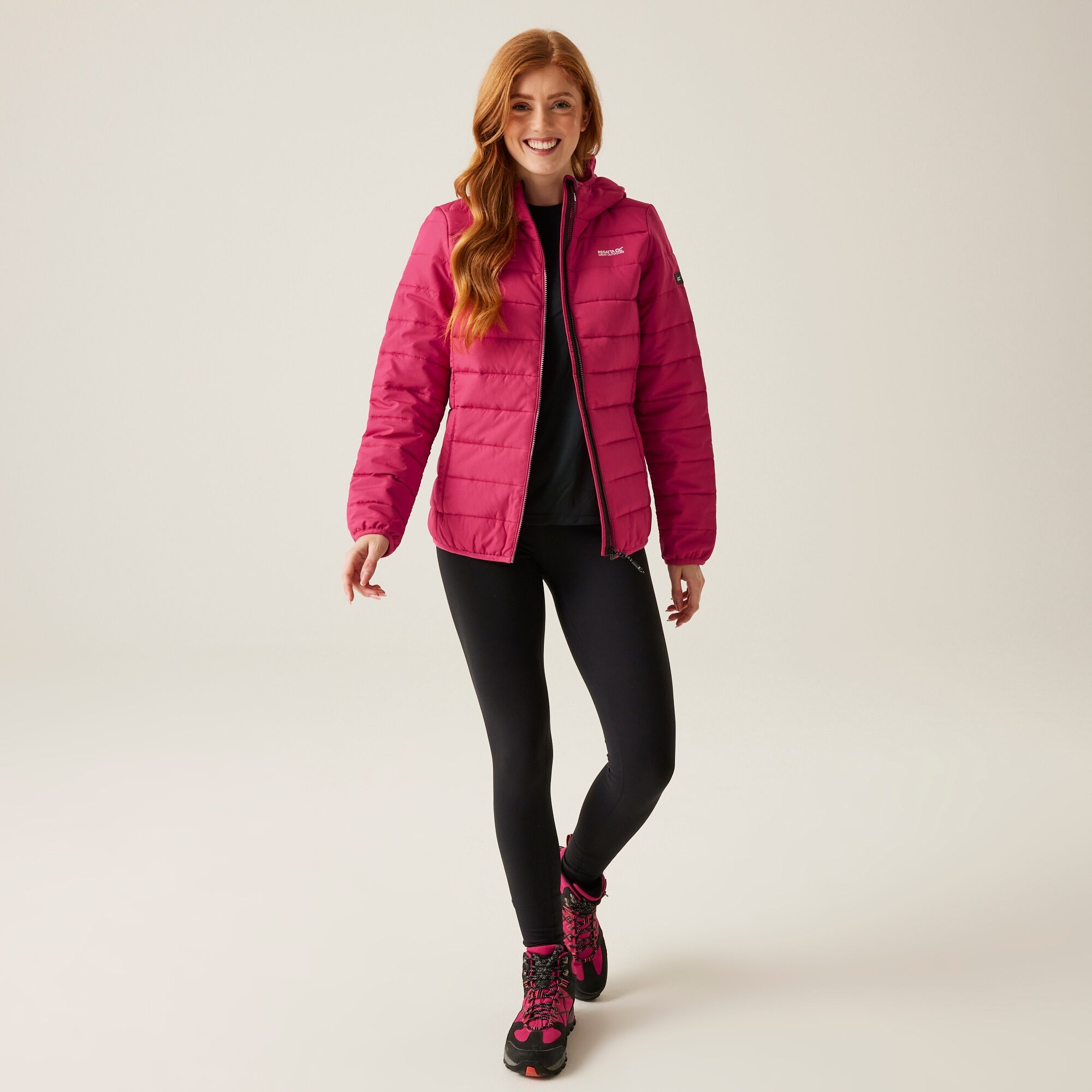 Women's Helfa Insulated Quilted Jacket | Deep Pink