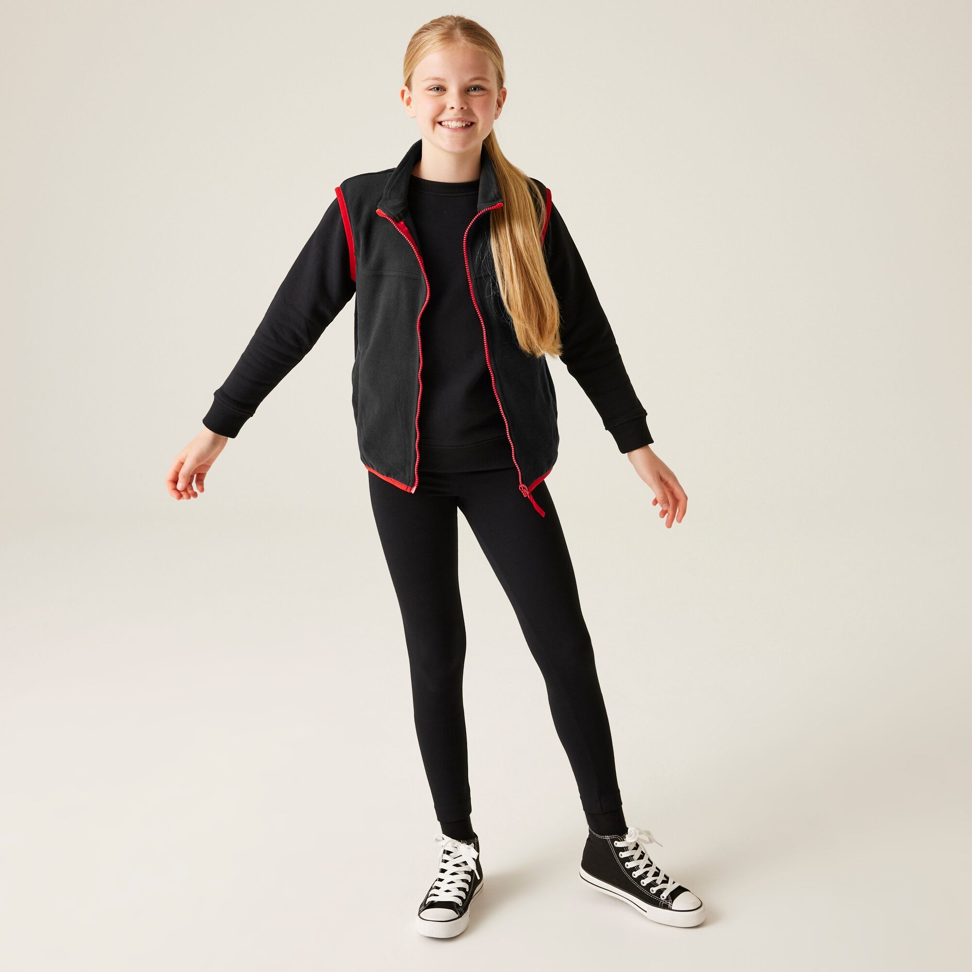 Kids' Micro Fleece Boydwarmer | Black