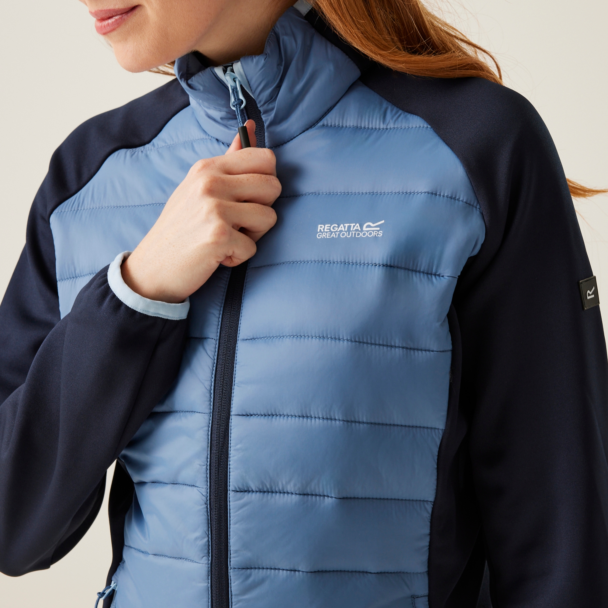 Women's Clumber V Hybrid Jacket | Coronet Blue Navy