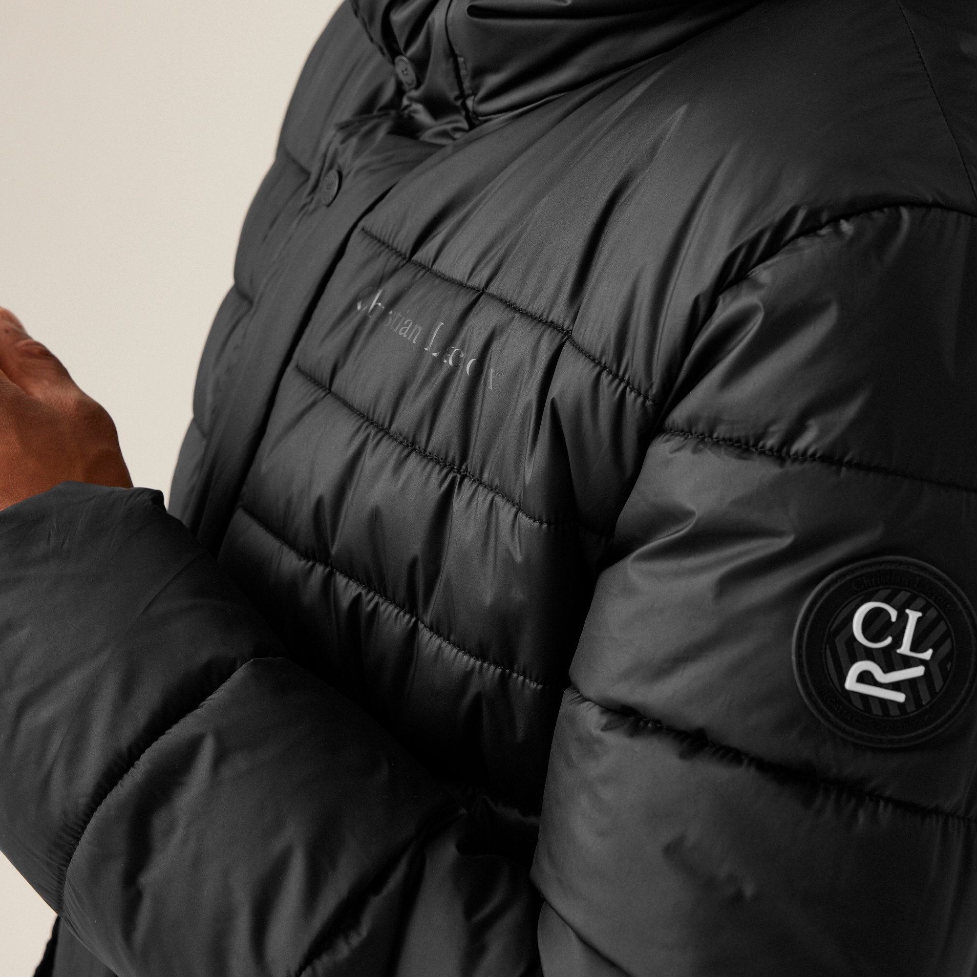 Christian Lacroix - Men's Collongues Long Padded Jacket | Black