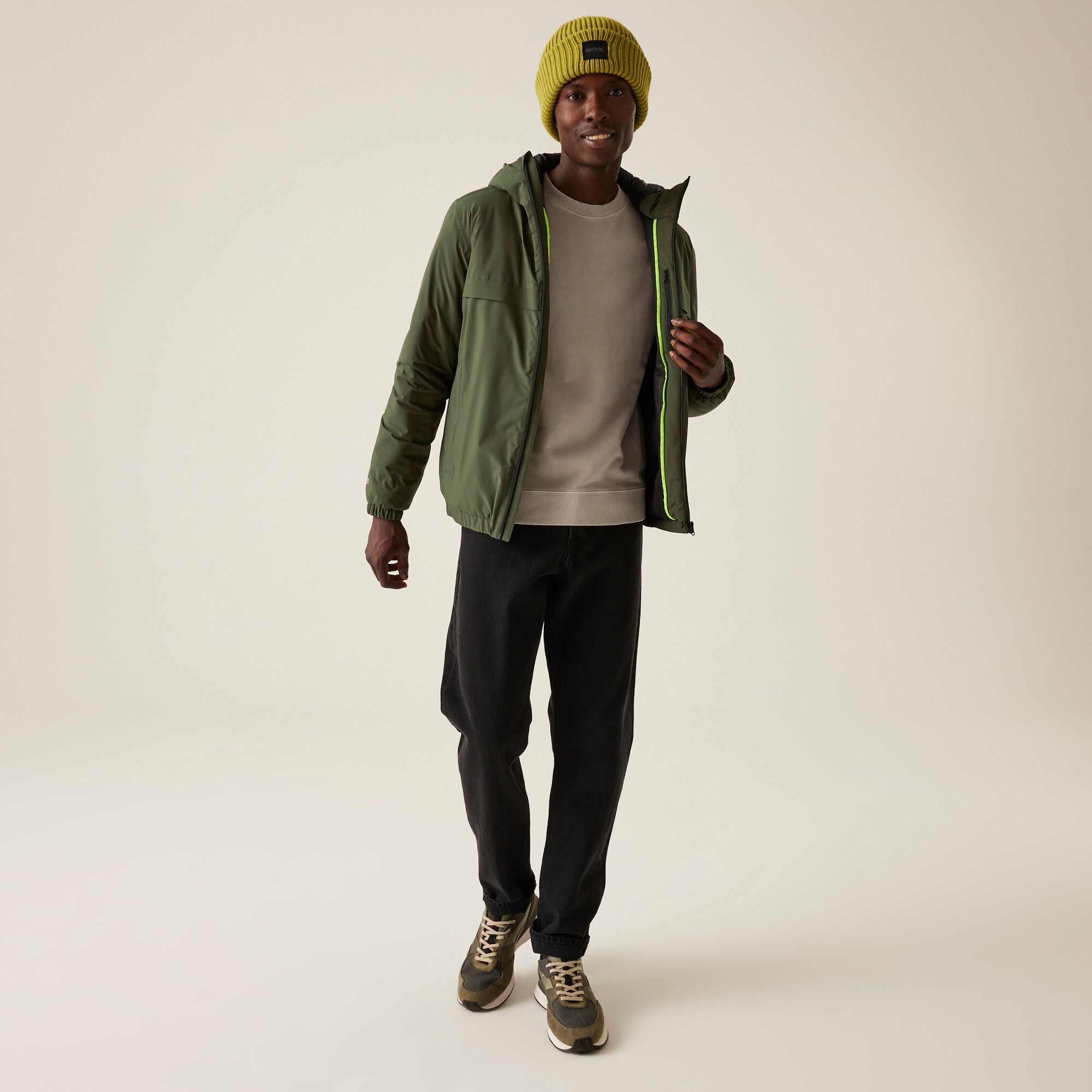 Men's Wiltom Waterproof Jacket | Dark Khaki
