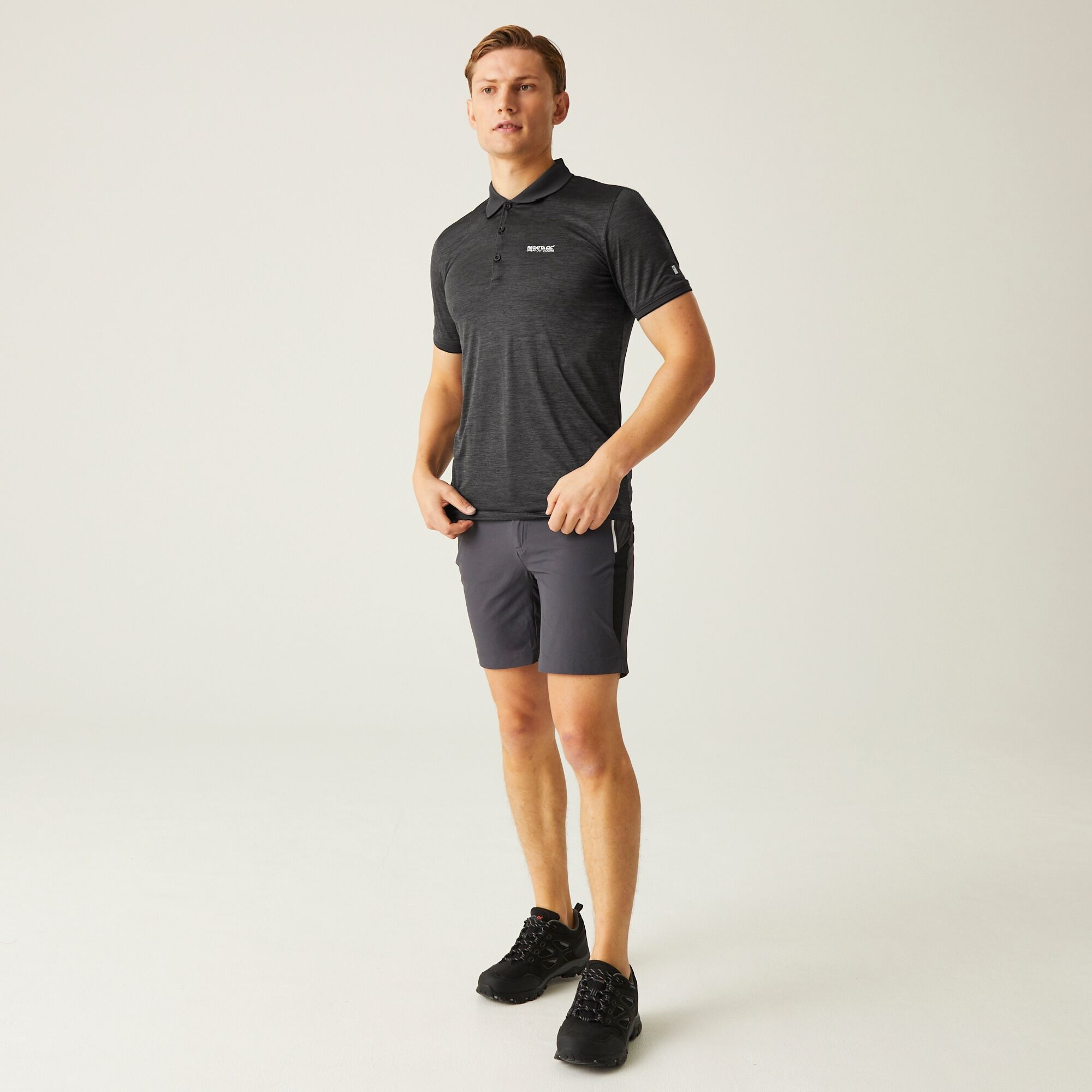 Men's Remex II Jersey Polo Shirt | Ash