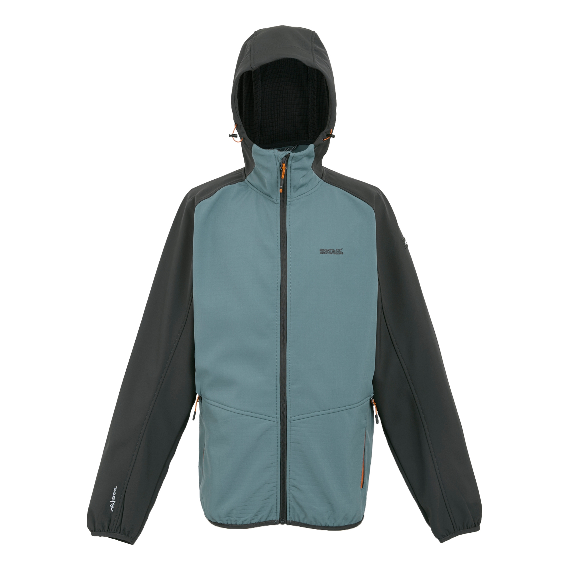Men's Arec III Softshell Jacket | Stormy Weather Ash