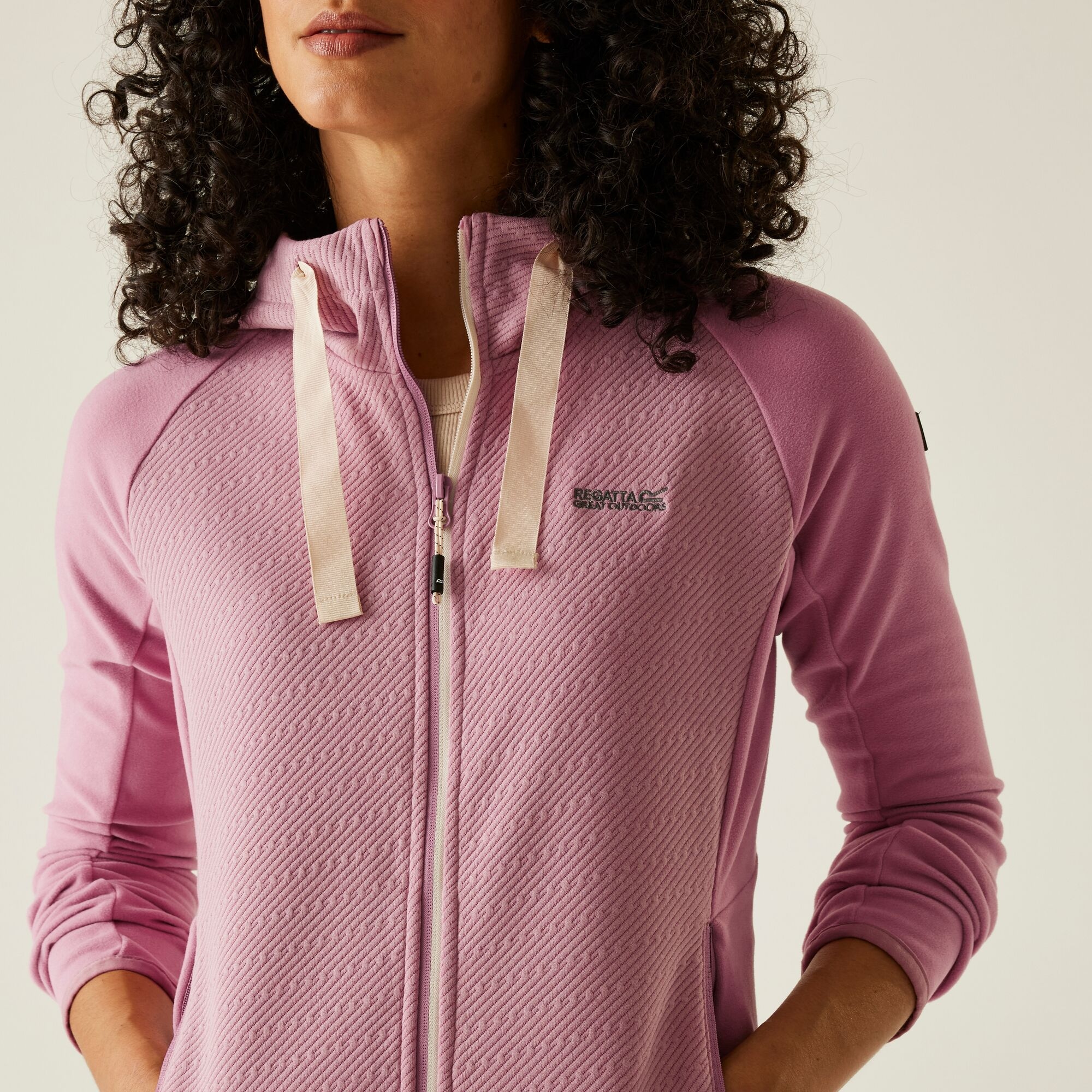 Women's Vatana Full Zip Fleece | Lilas
