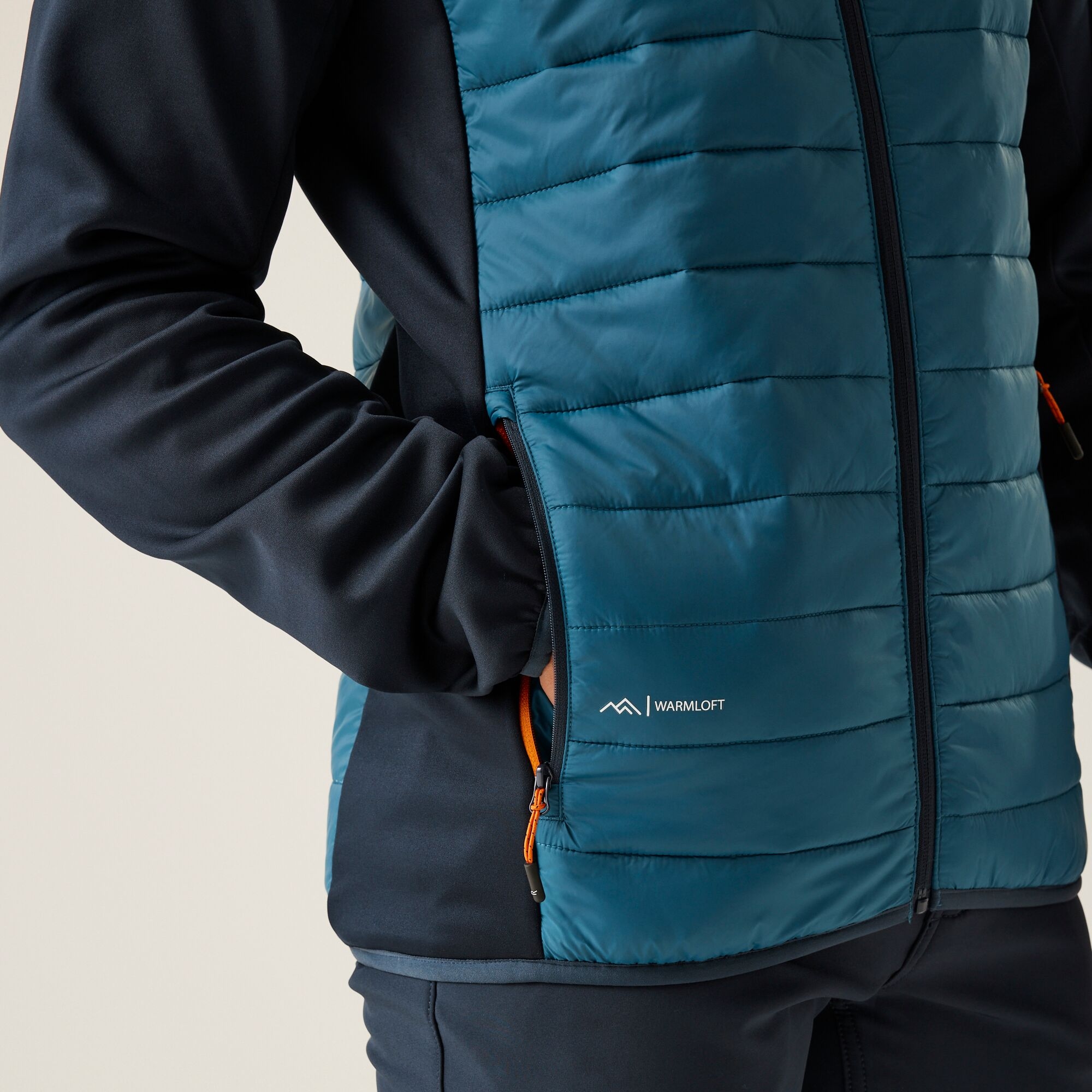 Men's Clumber IV Hybrid Jacket | Moroccan Blue Navy Fox