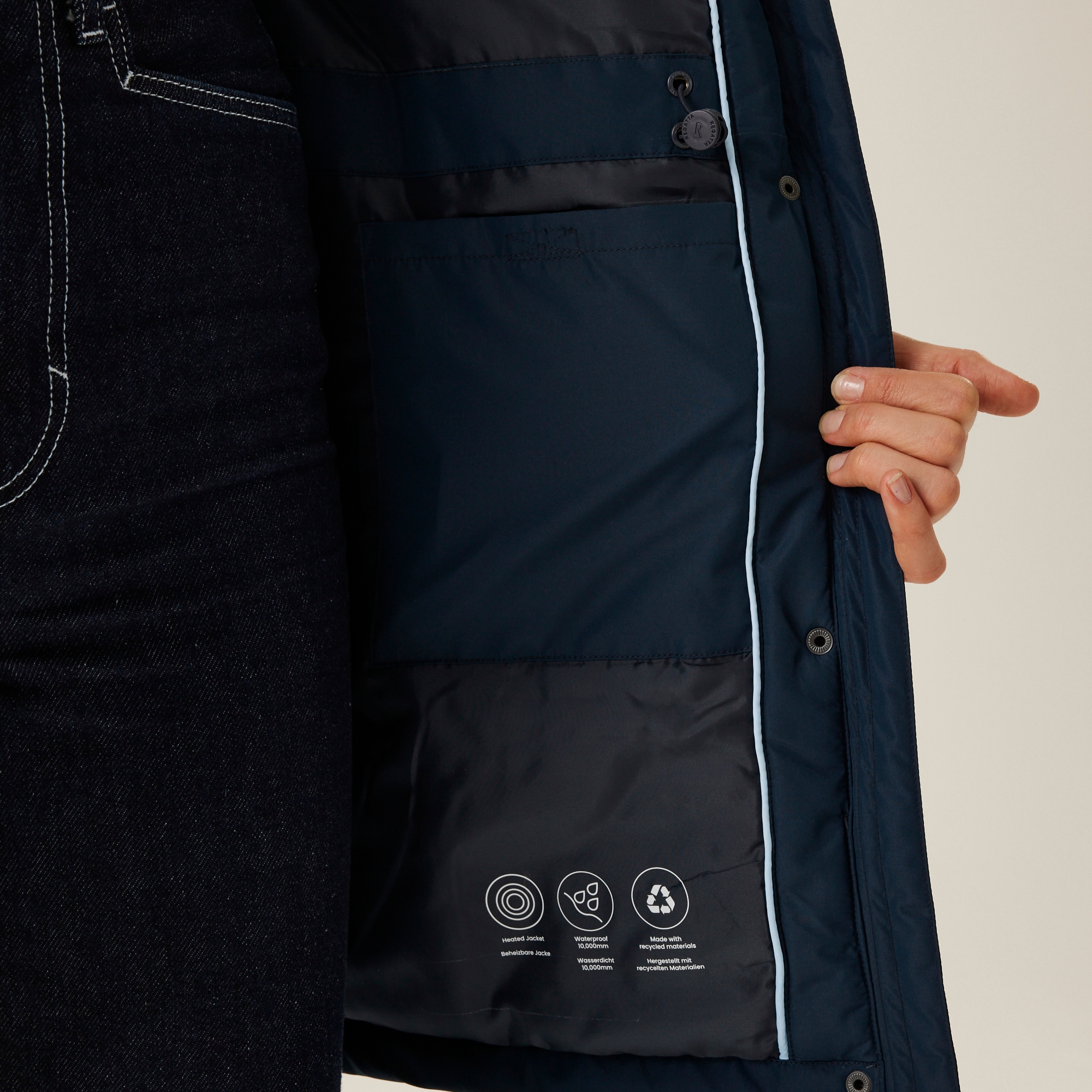 Women's Voltera Heated Jacket | Navy