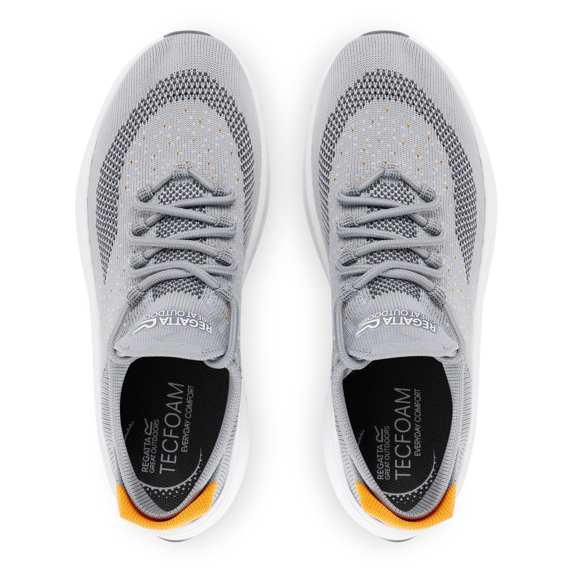 Men's Orton Trainers | Storm Grey? Orange