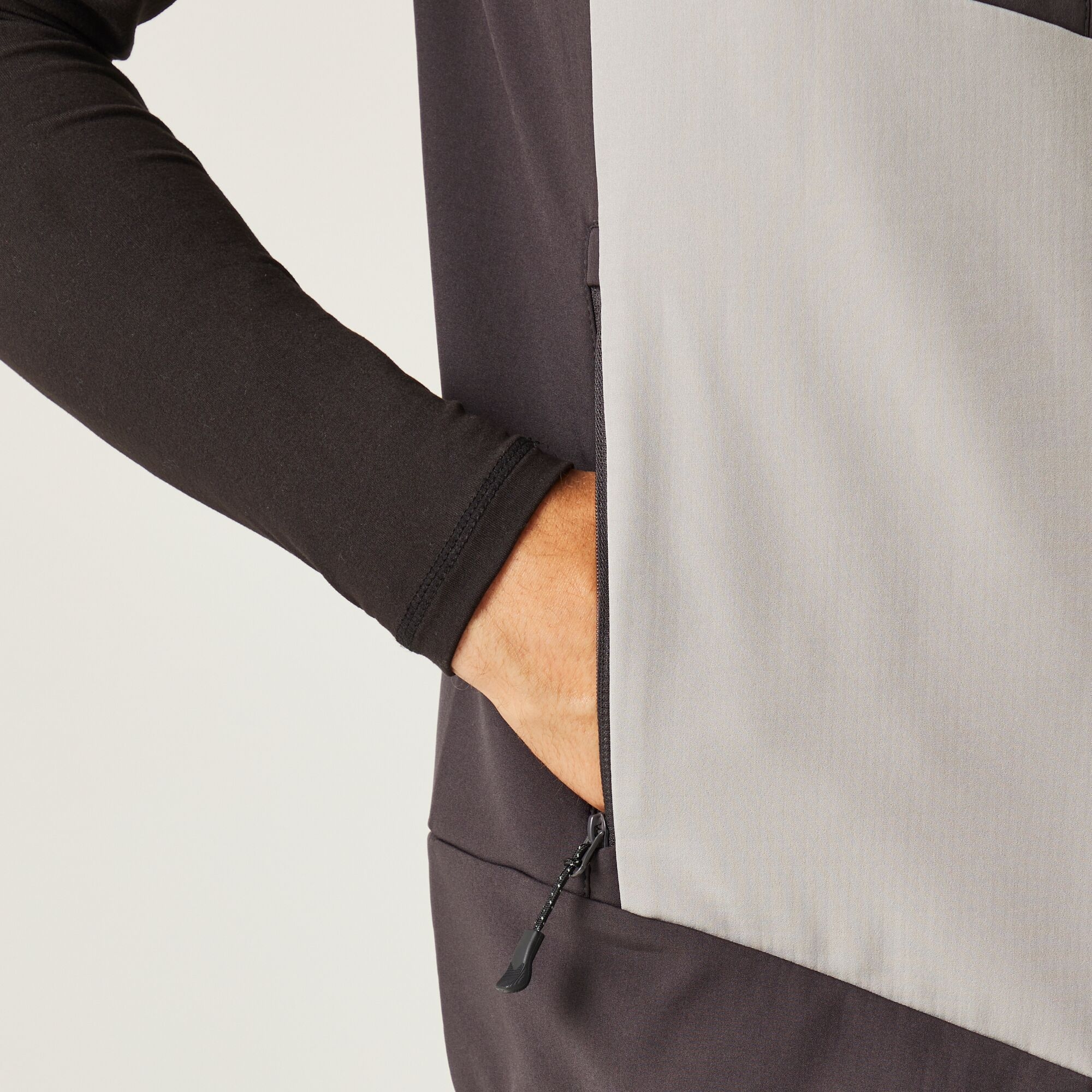 Men's E-Volve 2 Layer Softshell Bodywarmer | Mineral Grey Ash