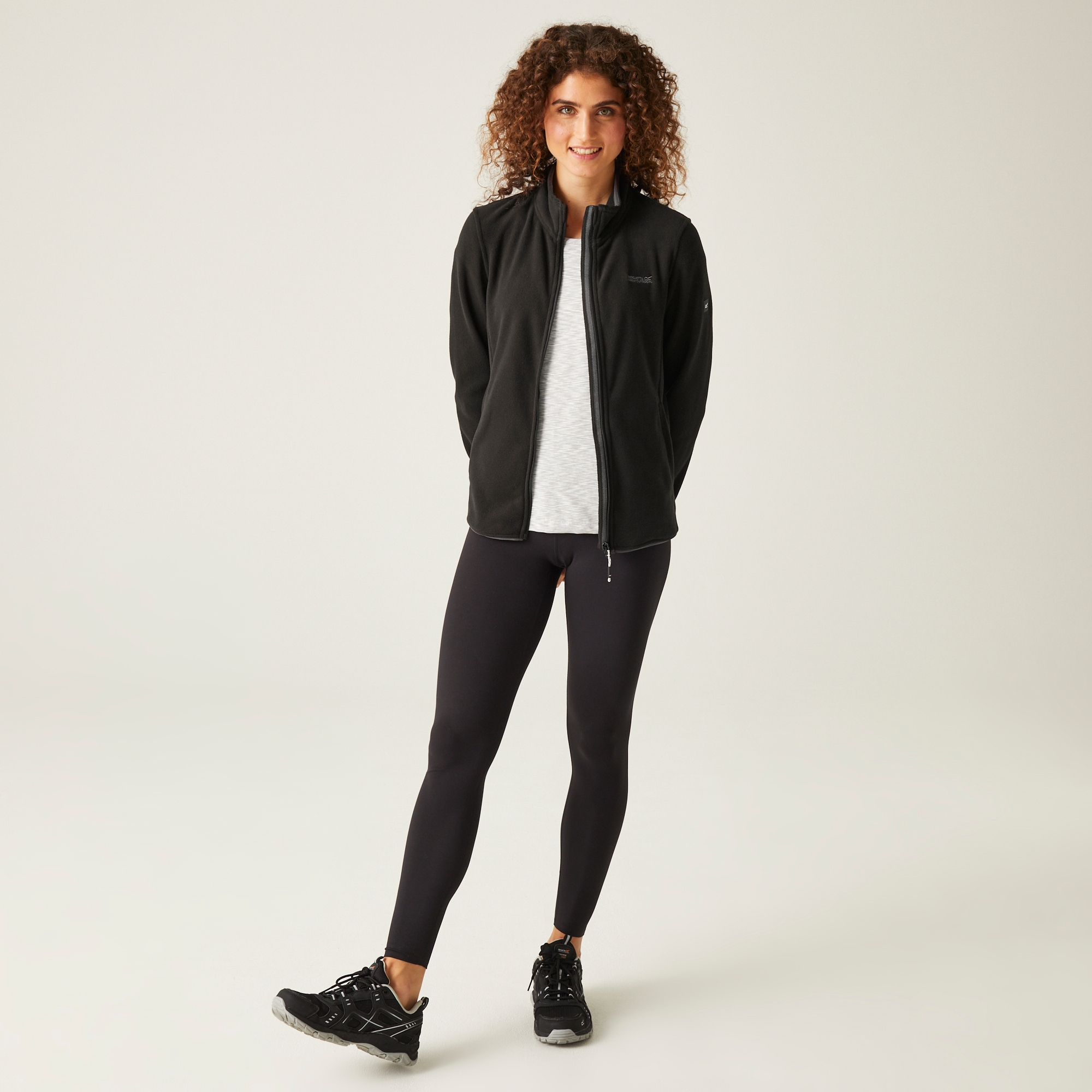 Women's Clemance IV Full Zip Fleece | Black