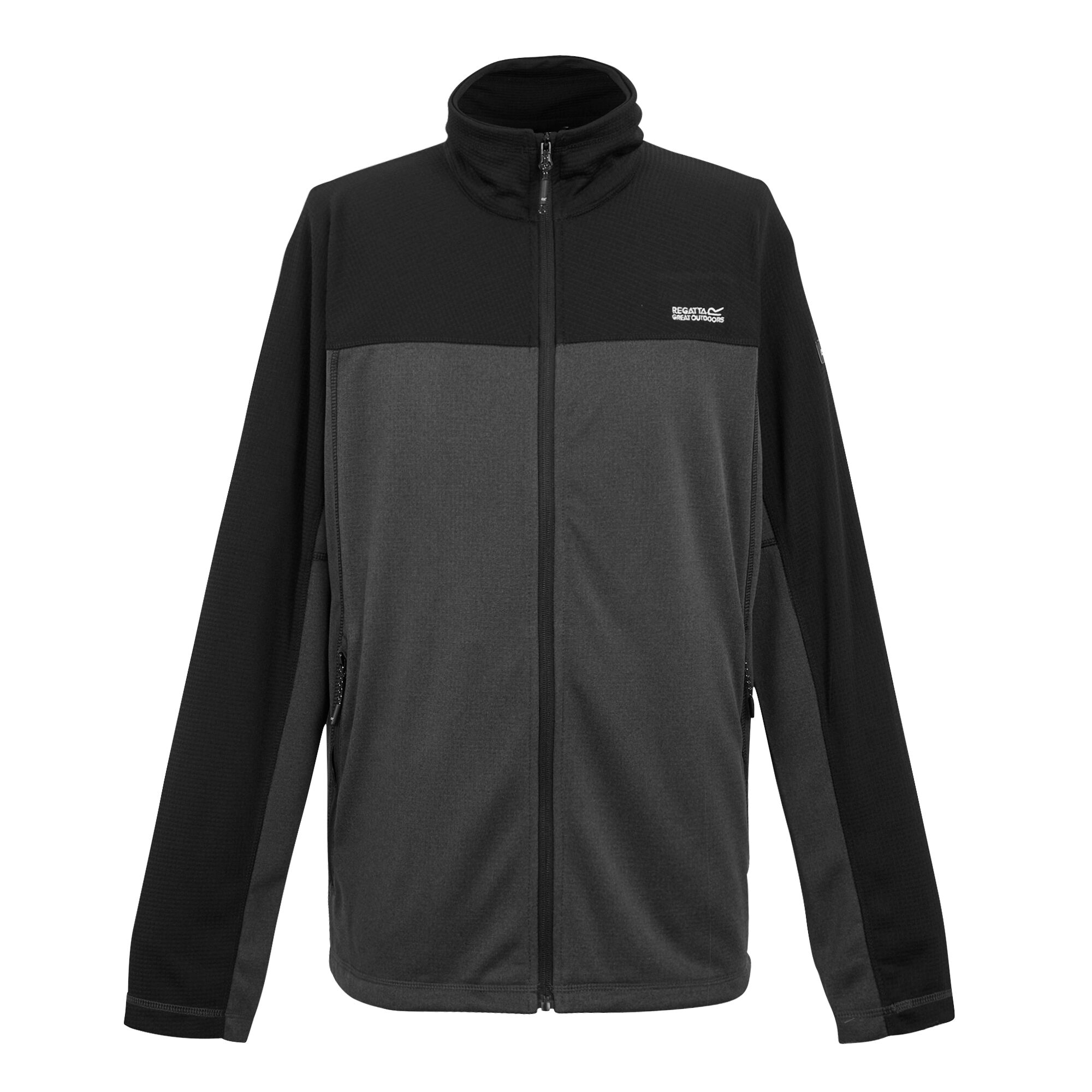 Men's Highton V Full Zip Fleece | Ash Black