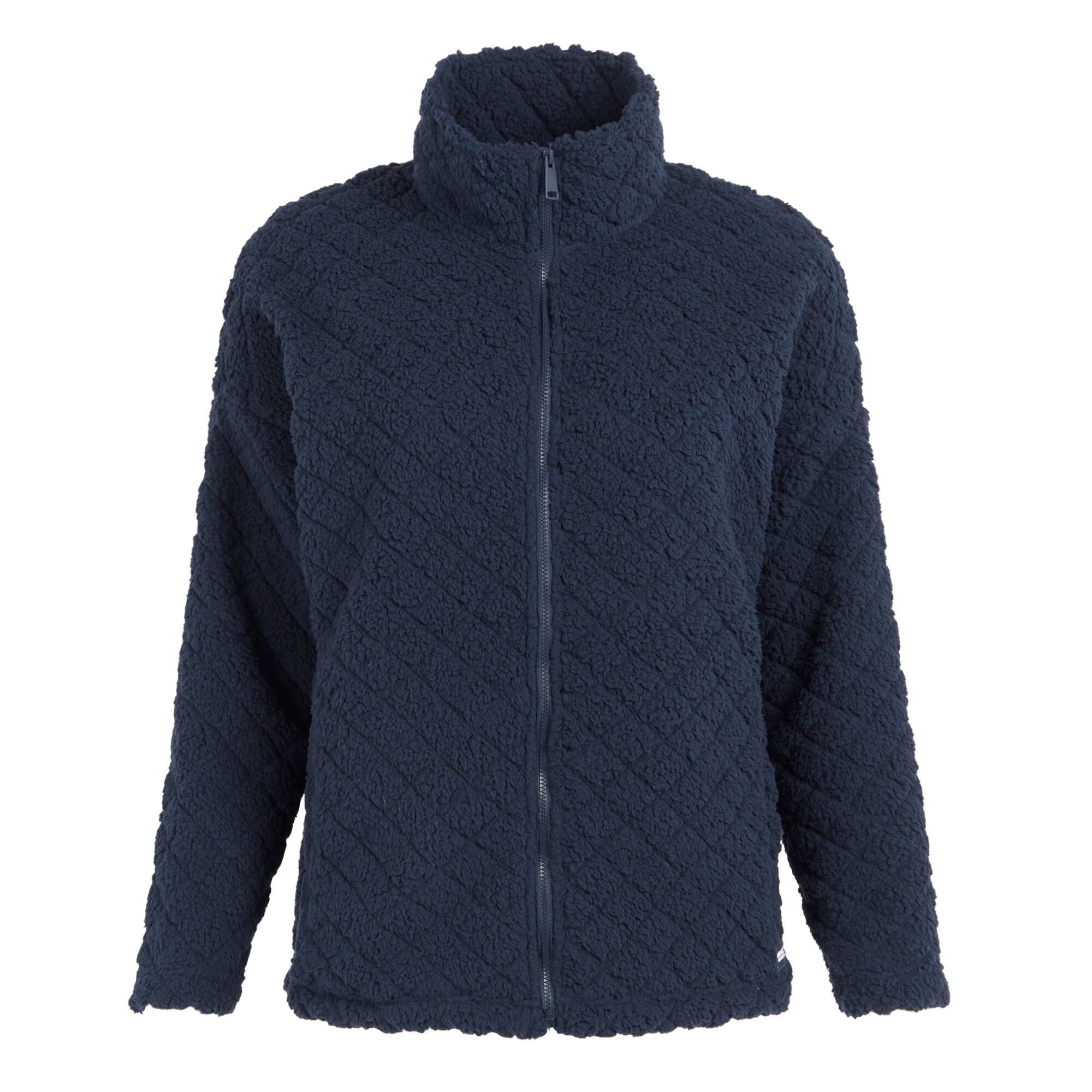 Women's Apphia Full Zip Fluffy Fleece | Navy