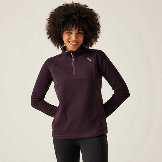 Women's Montes Lightweight Half-Zip Fleece | Wisteria Lilac Thistle