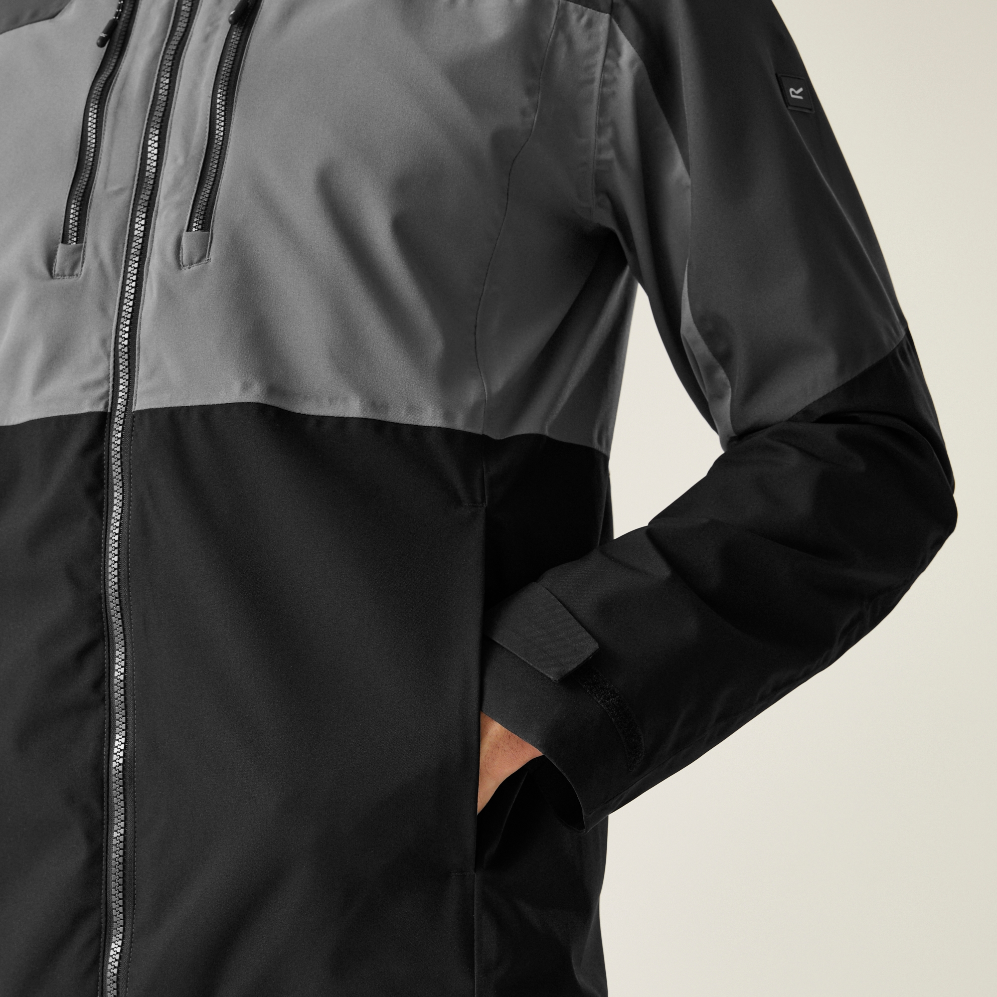 Men's Maland II Waterproof Jacket | Granite Grey Ash Black