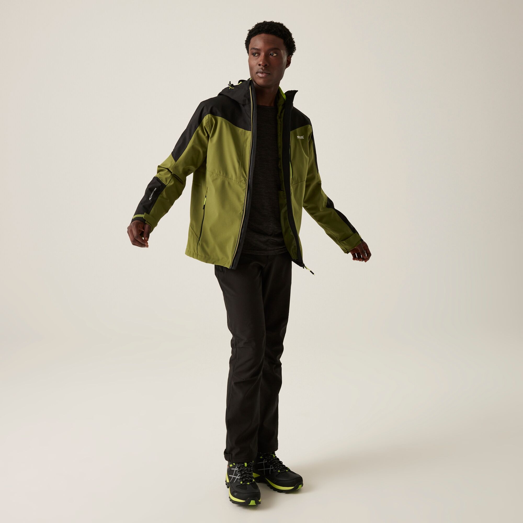 Men's Wentwood IX 3-in-1 Jacket | Nephrite Green Black