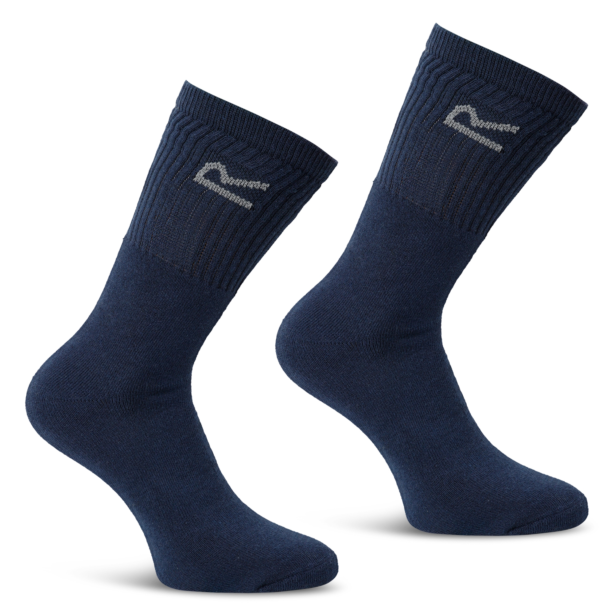 Mens 3 Pack Sock In A Box | Navy Marl