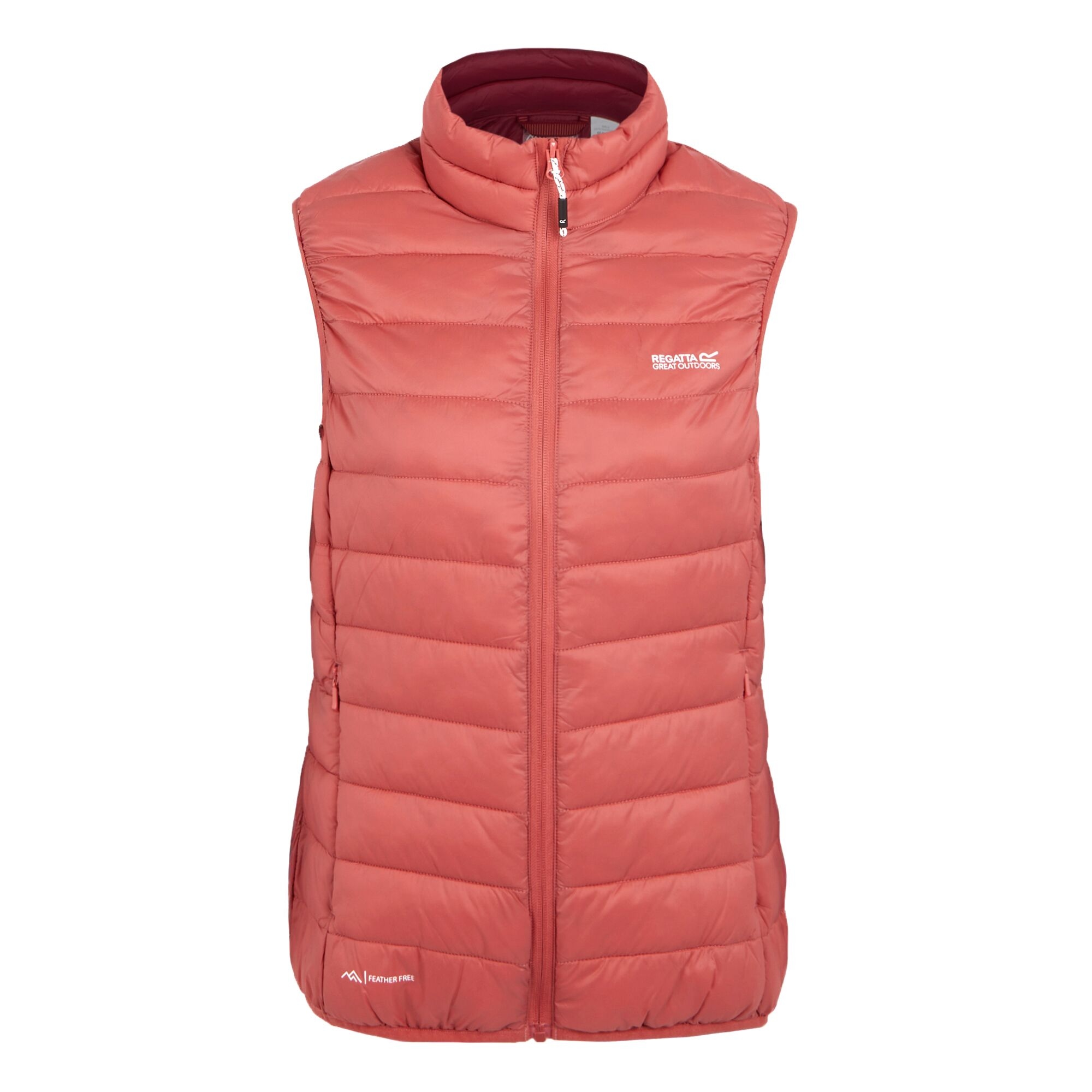 Women's Marizion Quilted Gilet | Mineral Red