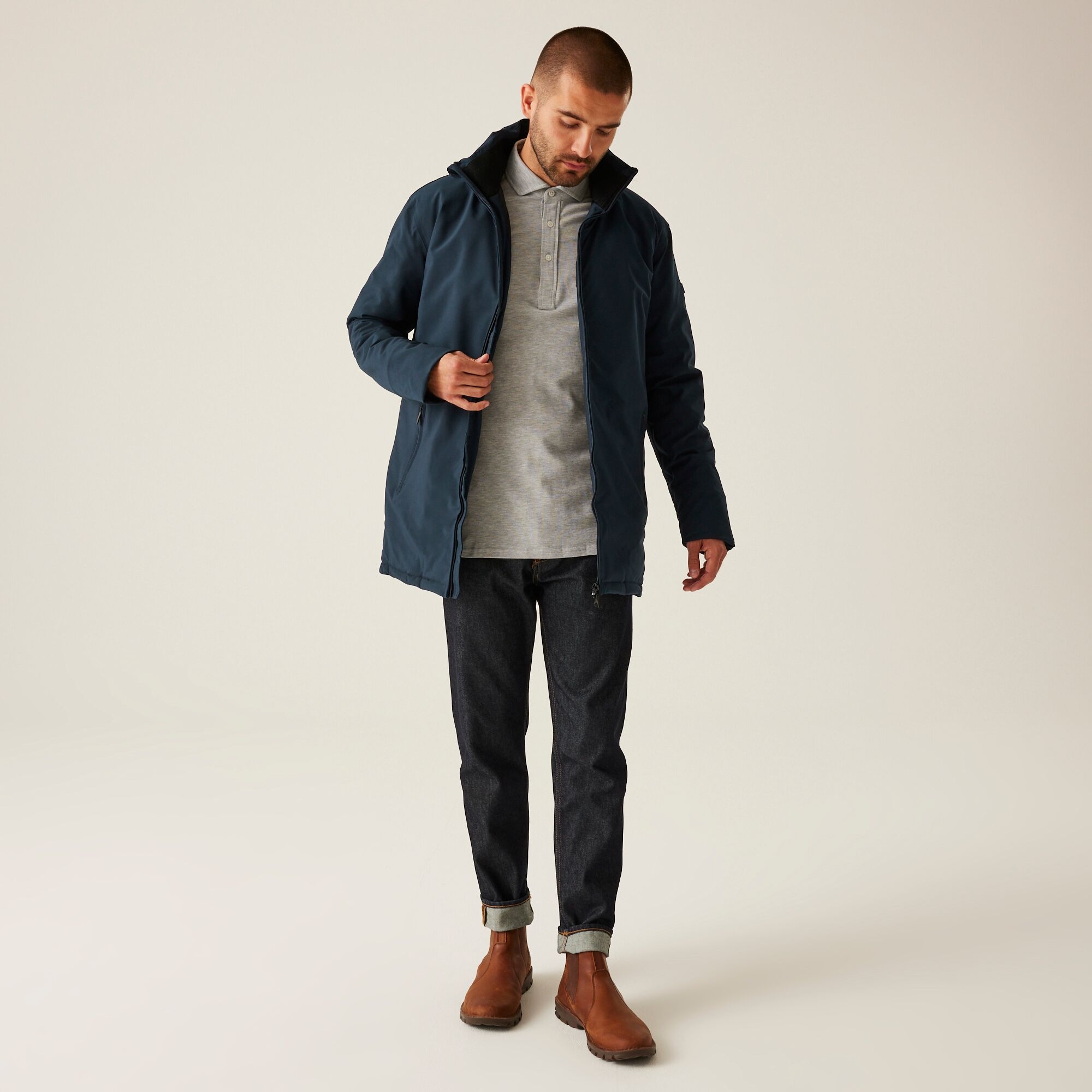 Men's Hampton Waterproof Jacket | Navy