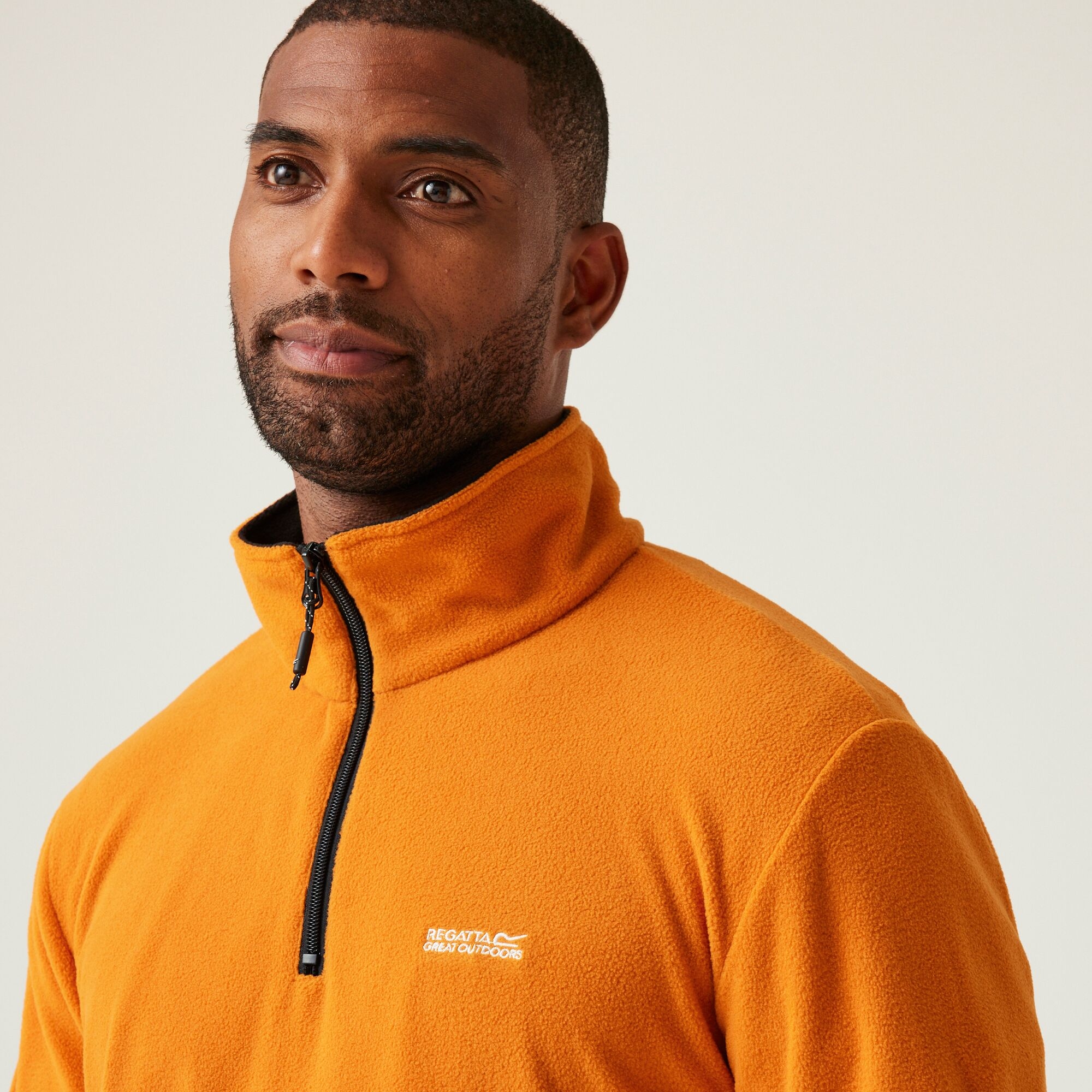 Men's Thompson Lightweight Half Zip Fleece | Fox