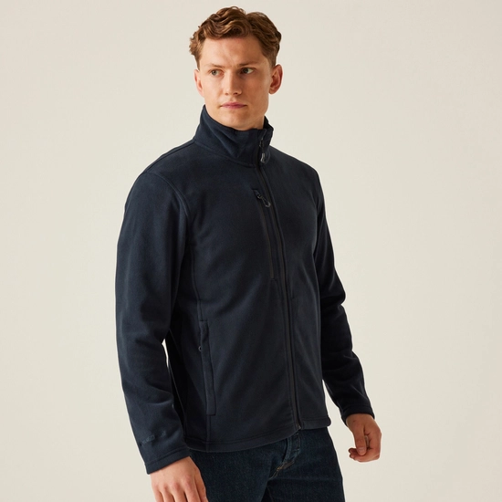 Men's Honestly Made Recycled Fleece Jacket | Navy