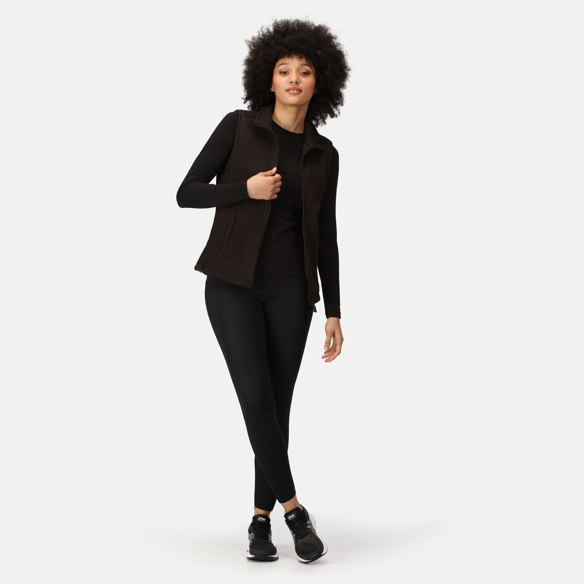 Women's Haber Fleece Bodywarmer | Black