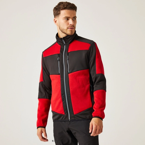 Men's E-Volve Stretch Midlayer | Classic Red Black