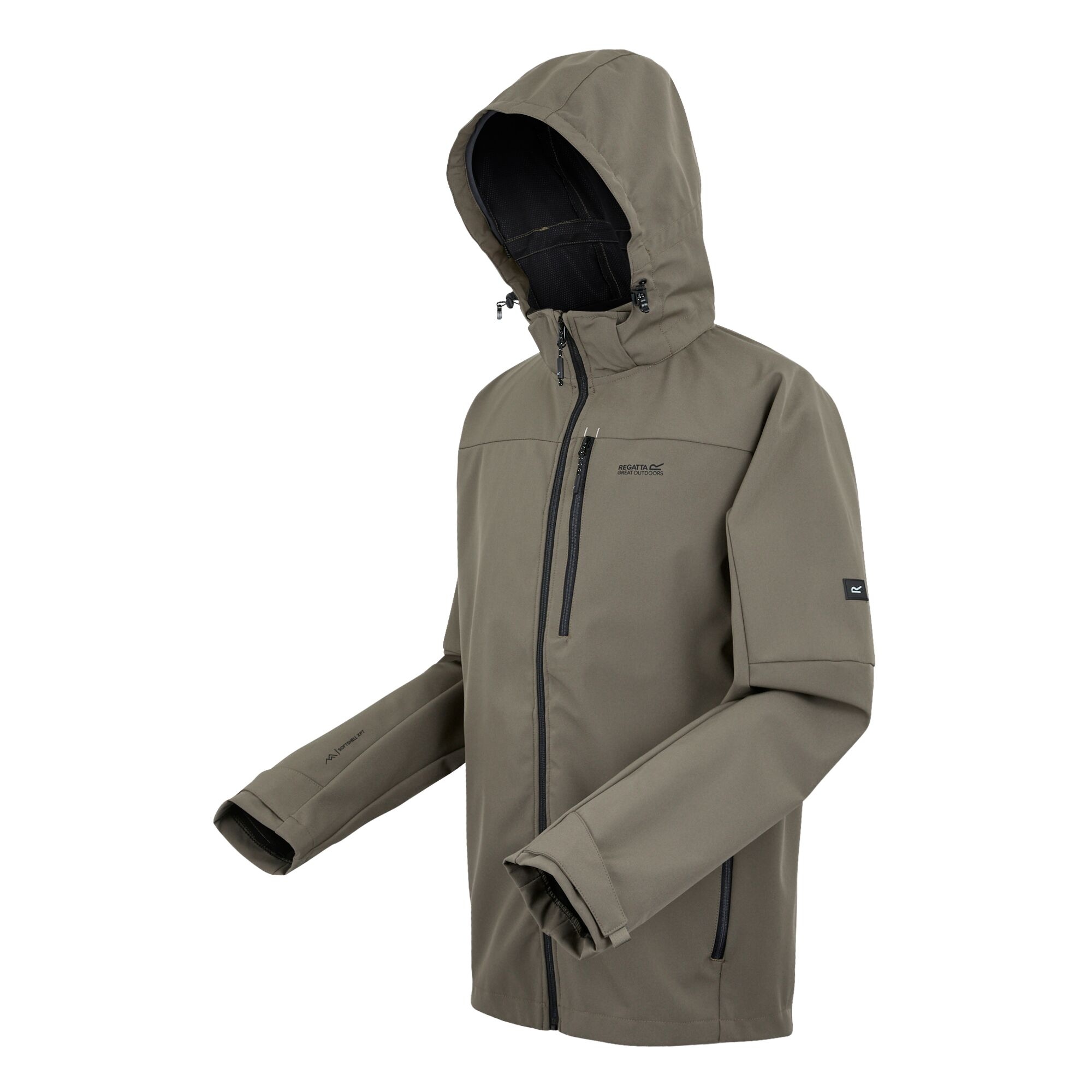 Men's Arana Softshell Jacket | Treetop Black