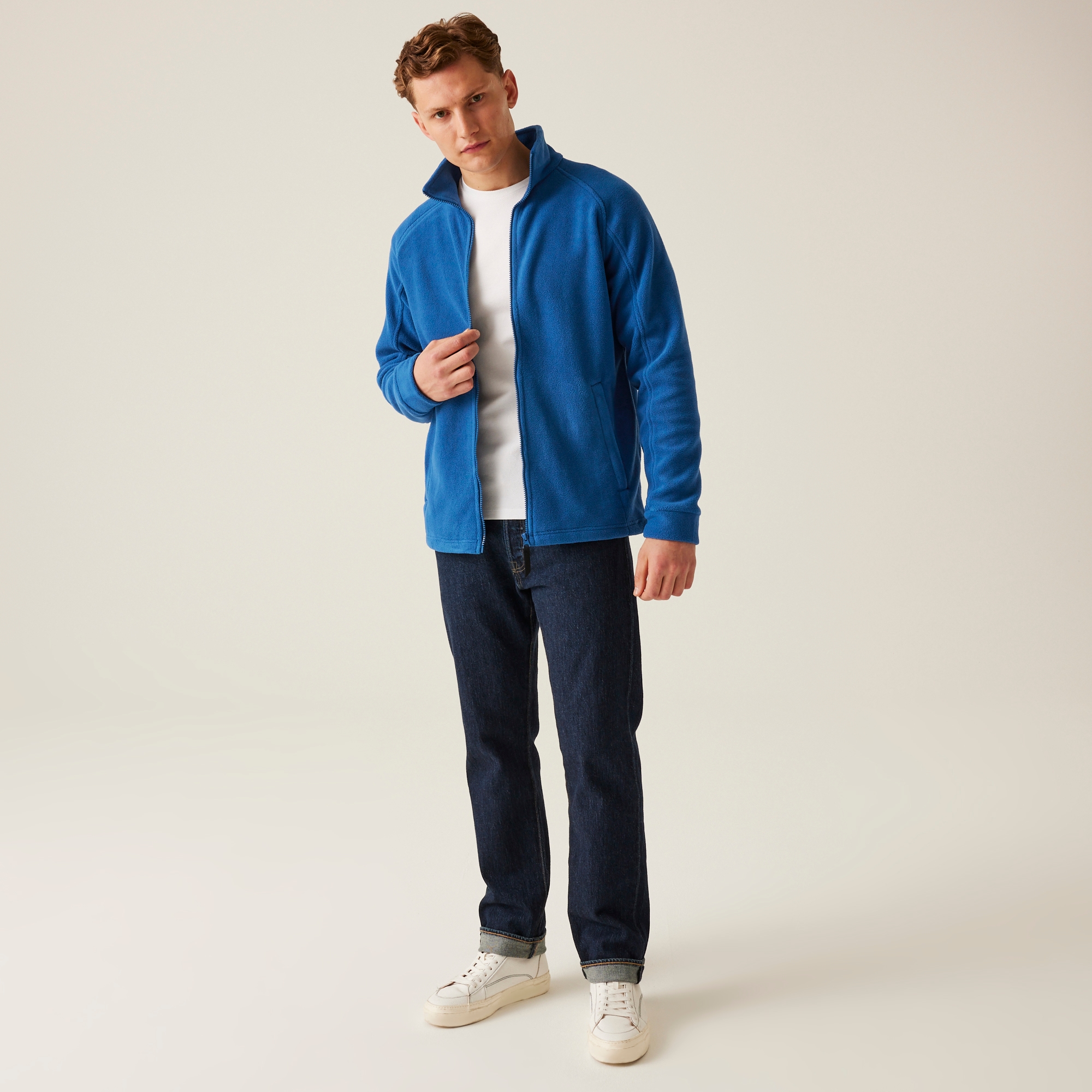 Men's Thor III Interactive Full Zip Fleece | Royal Blue