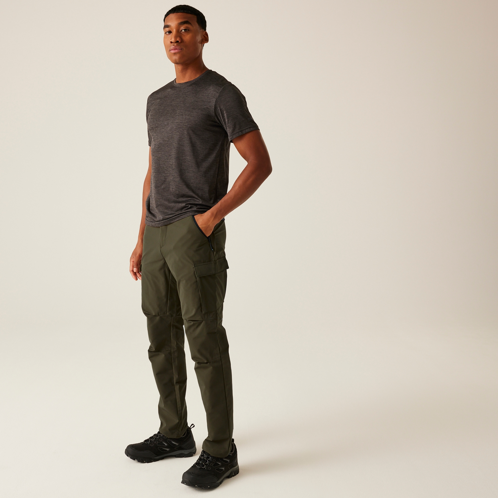 Men's Questra Cargo Trousers | Dark Khaki
