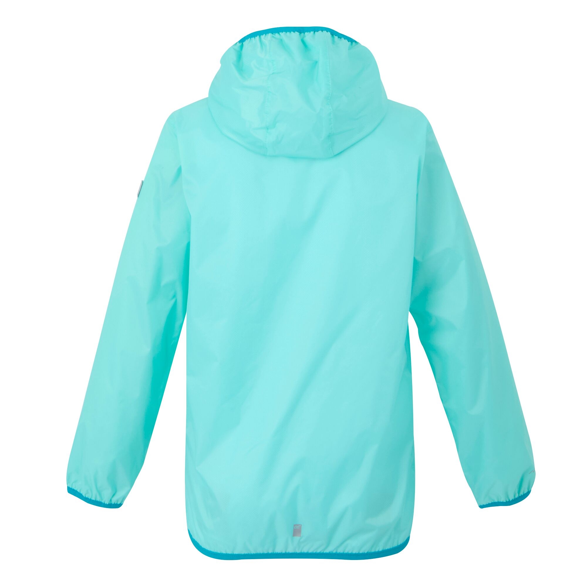 Kids' Lever II Waterproof Packaway Jacket | Aruba Blue Exotic Plume