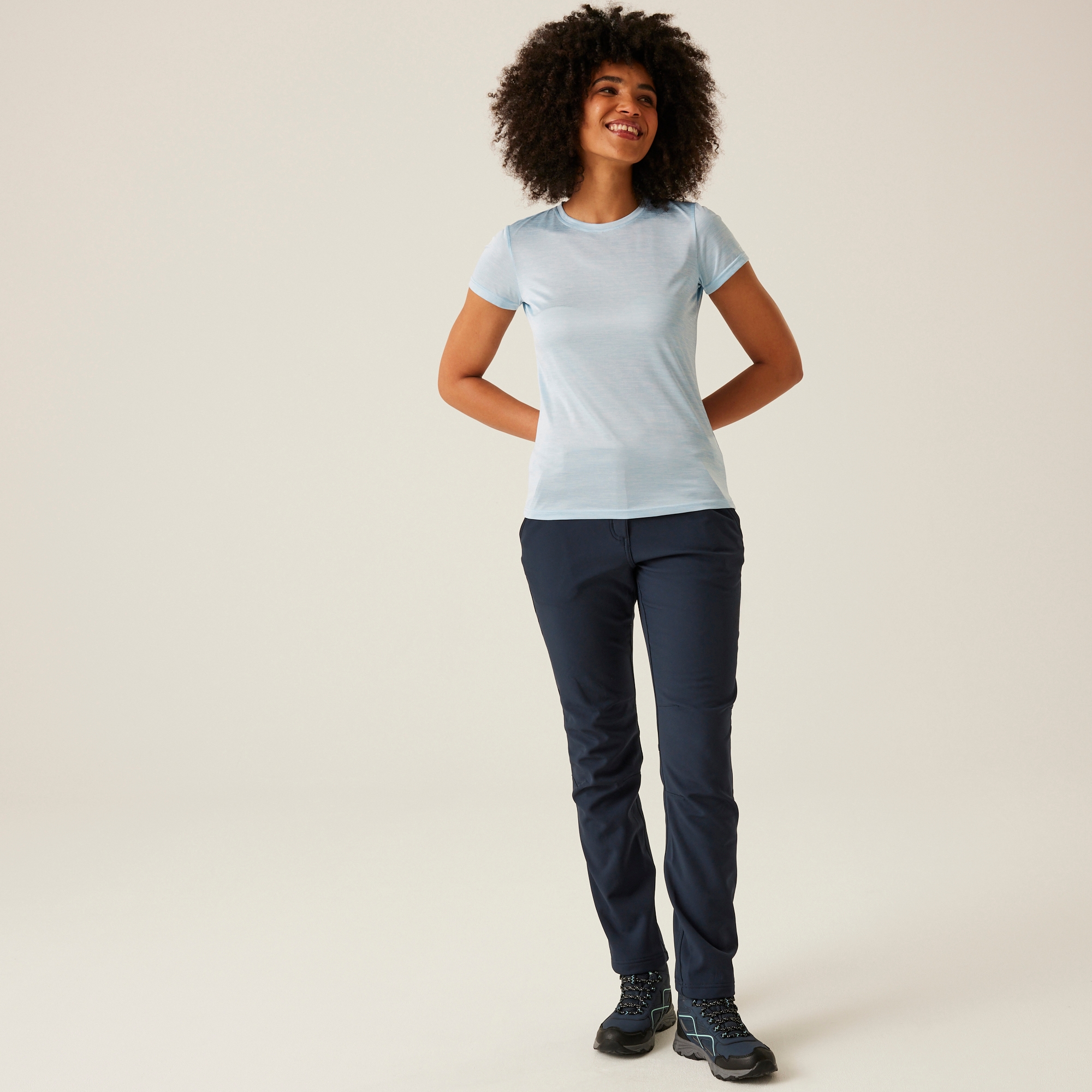 Women's Fenton Softshell Walking Trousers | Navy