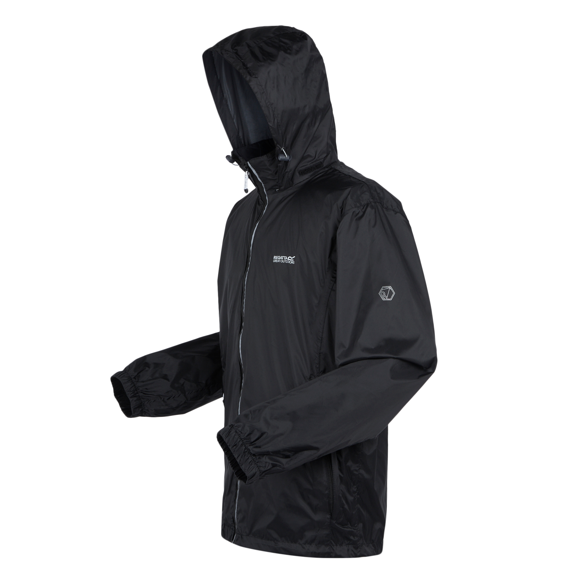 Men's Lyle IV Waterproof Packaway Jacket | Black