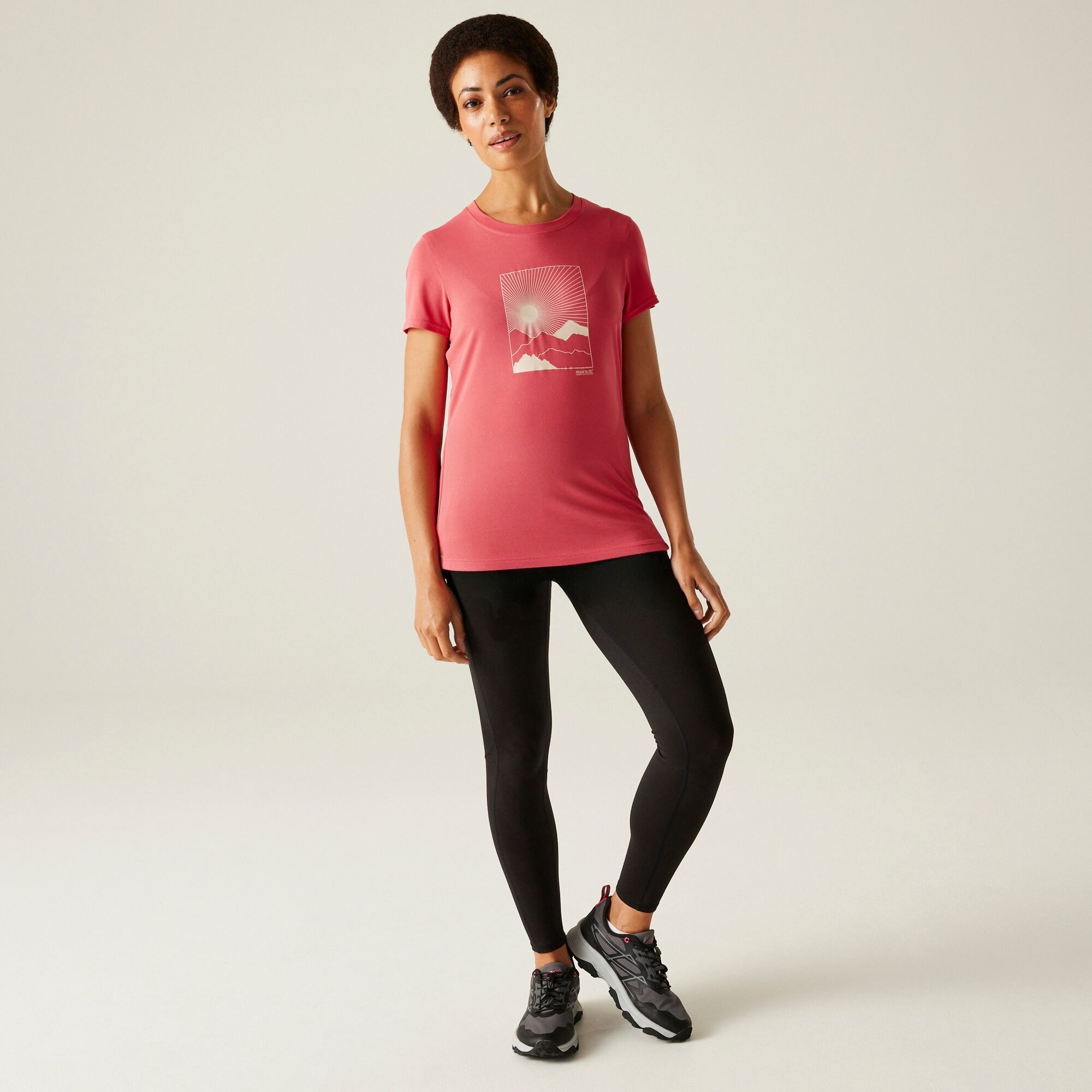 Women's Fingal Stretch T-Shirt | Peach Bloom
