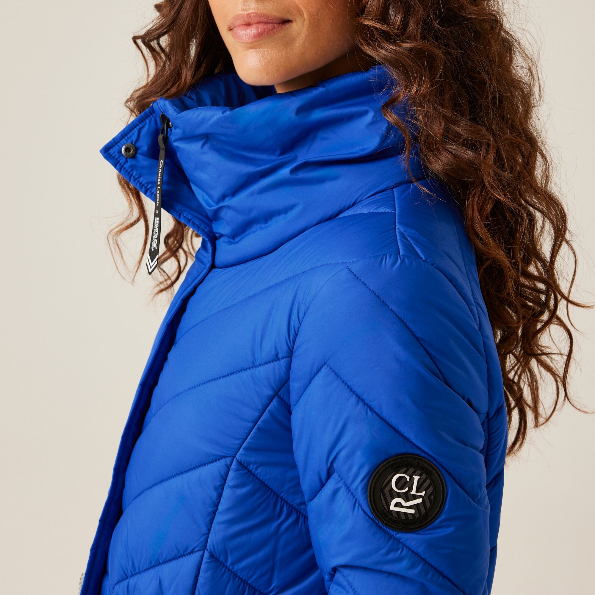 Christian Lacroix - Women's Caylus Quilted Jacket | Brightest Blue