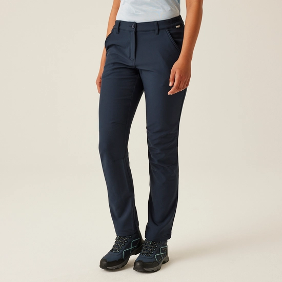 Women's Fenton Softshell Walking Trousers | Navy