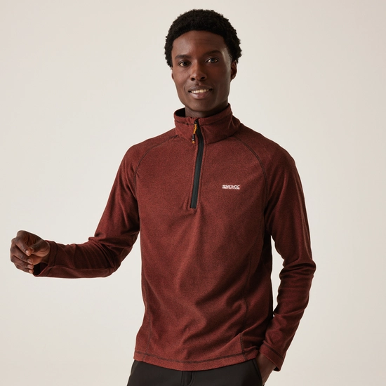 Men's Montes Lightweight Half Zip Fleece | Light Steel