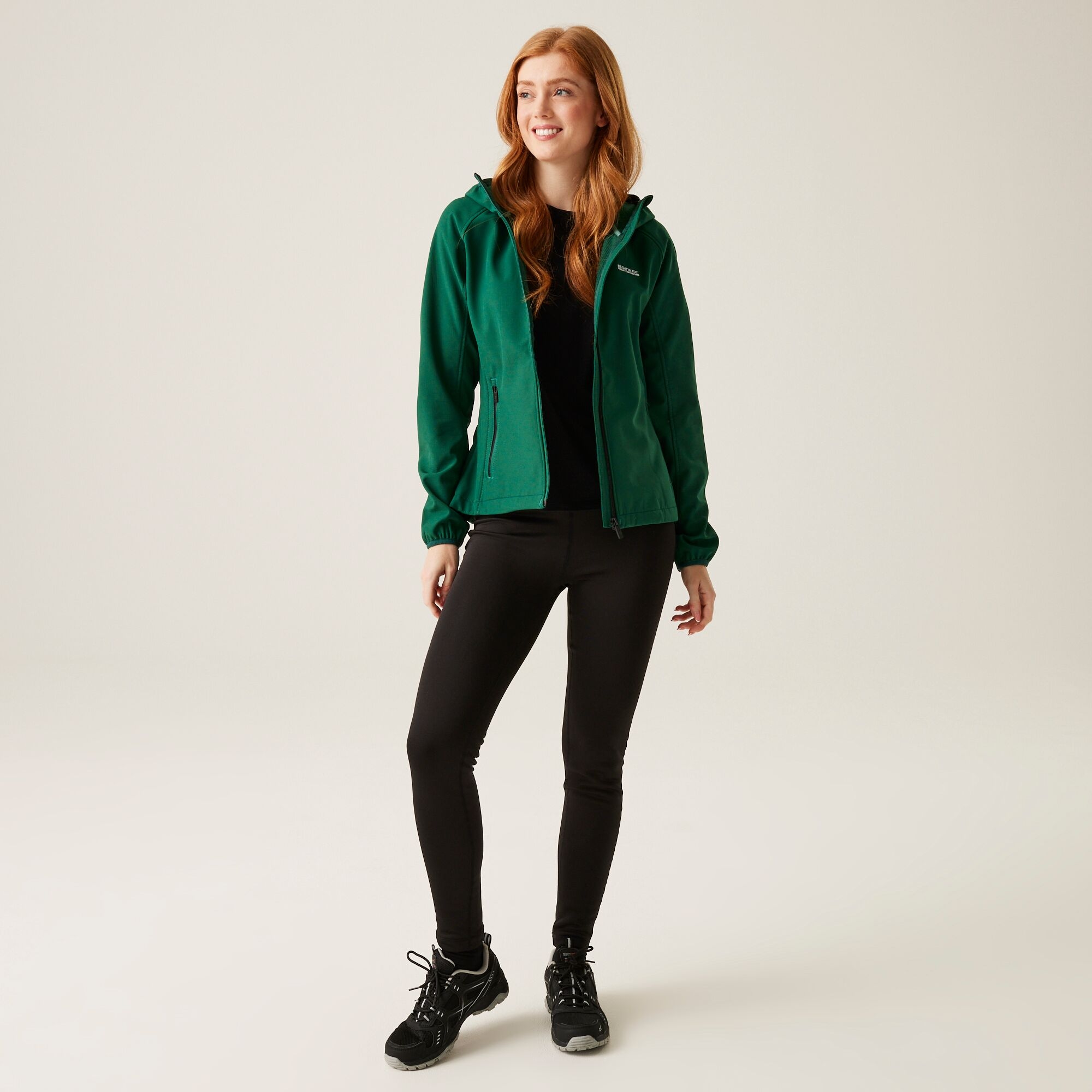Women's Arec III Softshell Jacket | Rain Forest