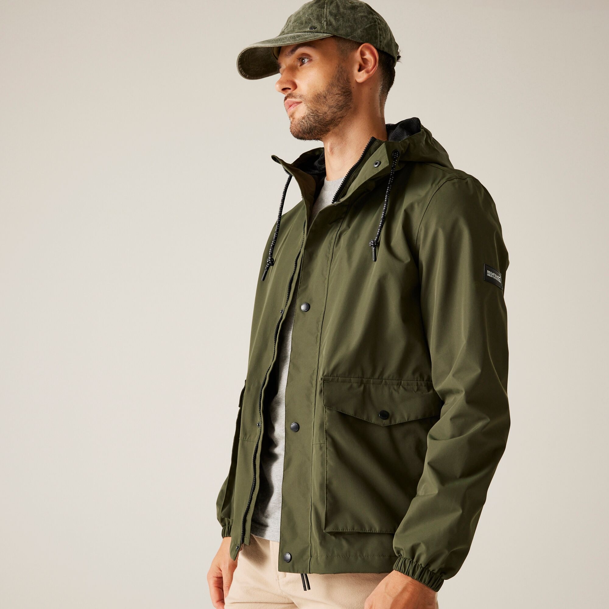 Men's Bayano II Waterproof Jacket | Dark Khaki