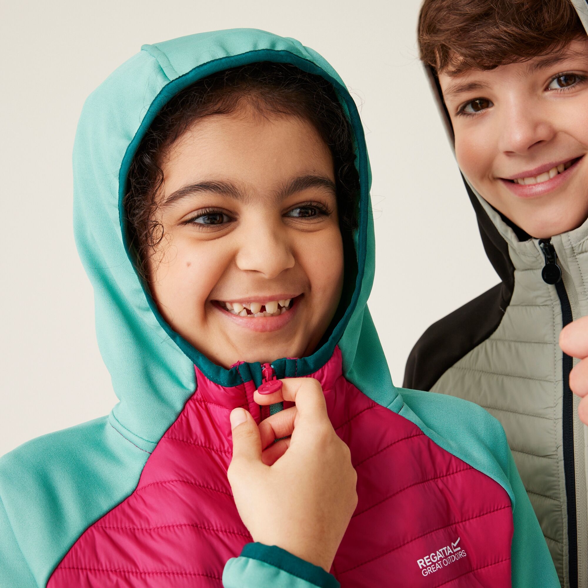 Kids' Kielder Hybrid VIII Jacket | Black Abbeystone