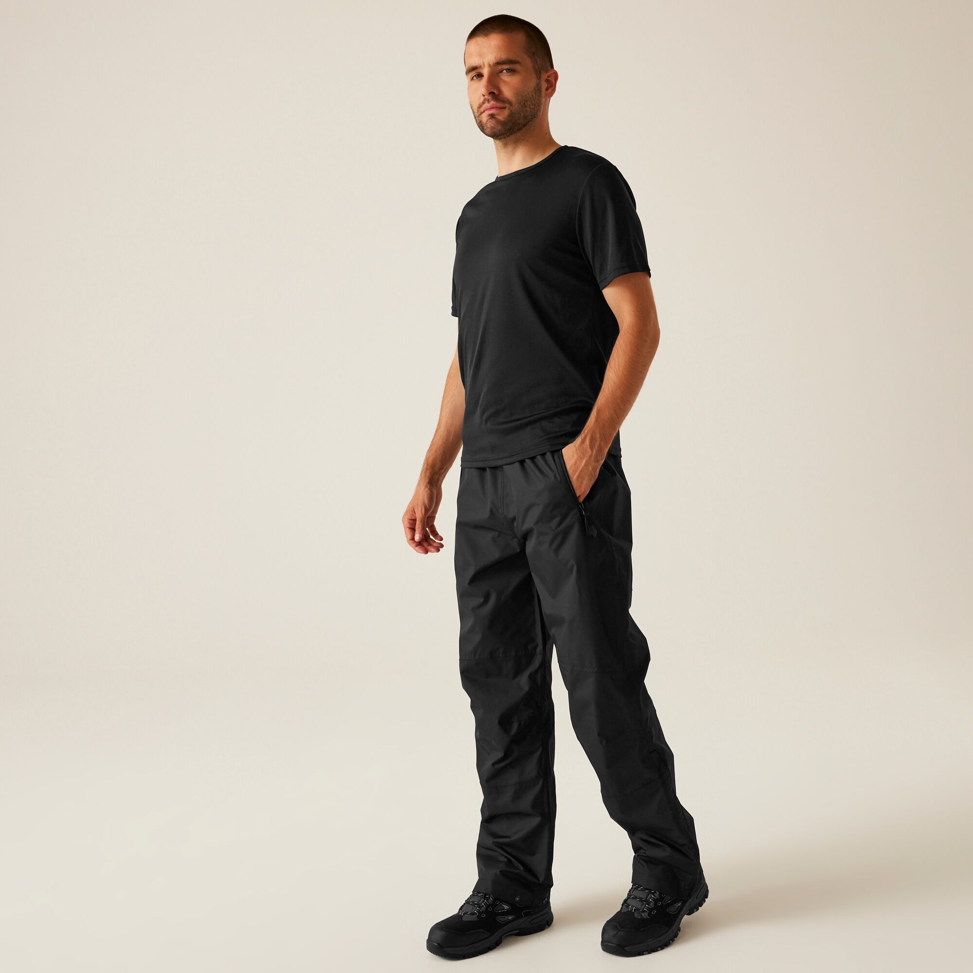 Men's Linton Breathable Lined Overtrousers | Black