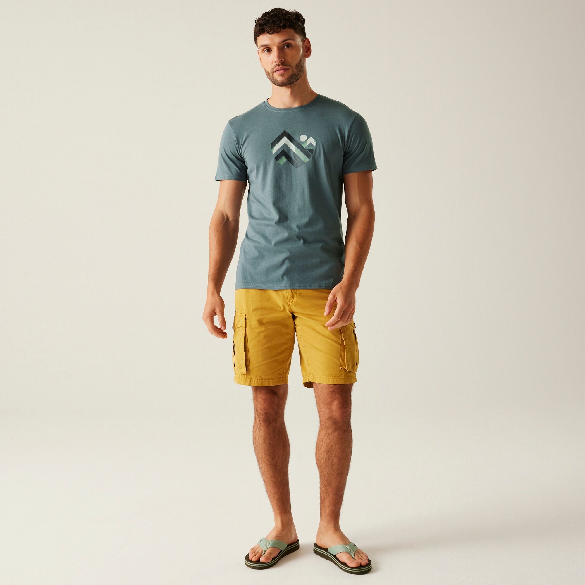 Men's Breezed V T-Shirt | Stormy Weather