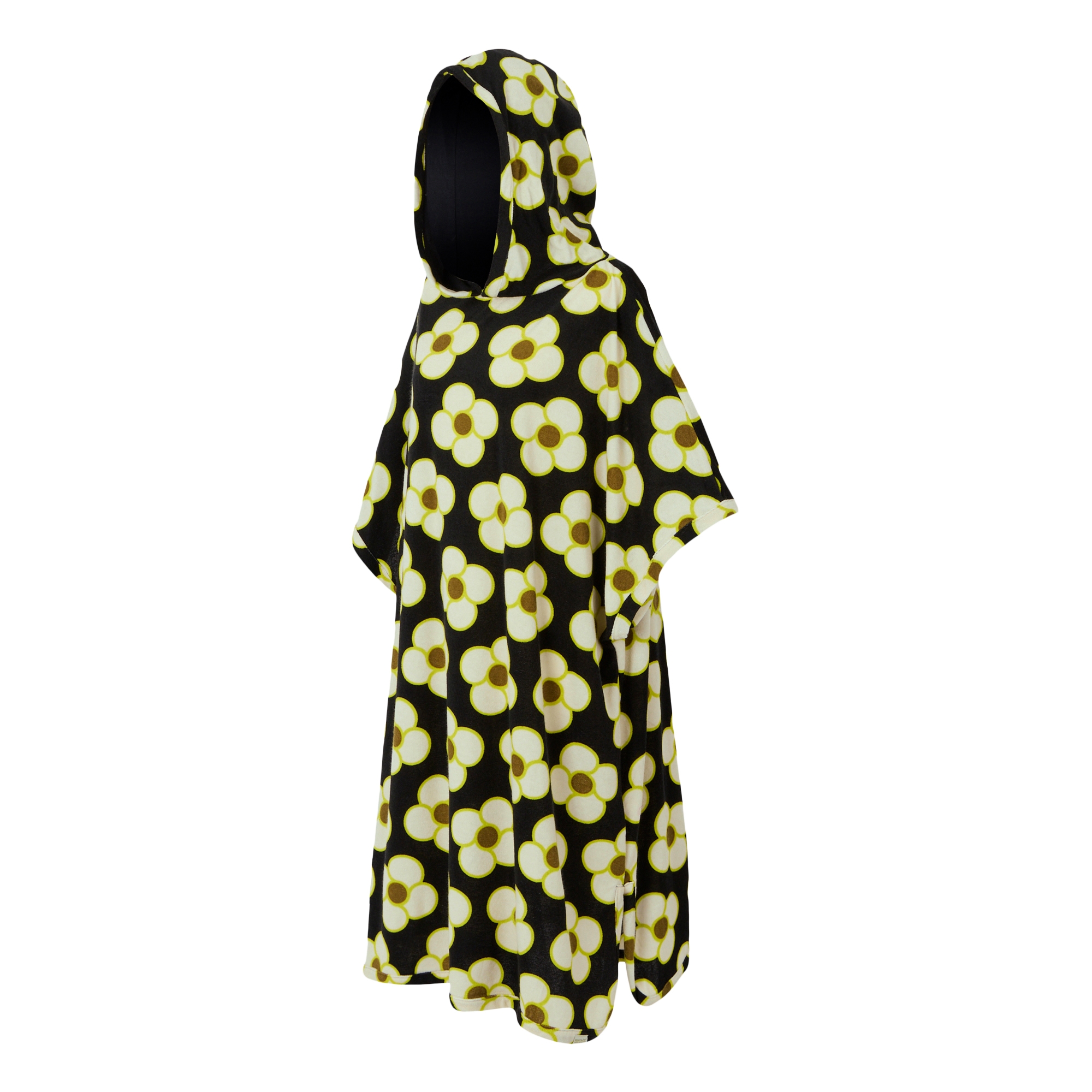 Orla Kiely Towelling II Robe | Spinning Flower Black