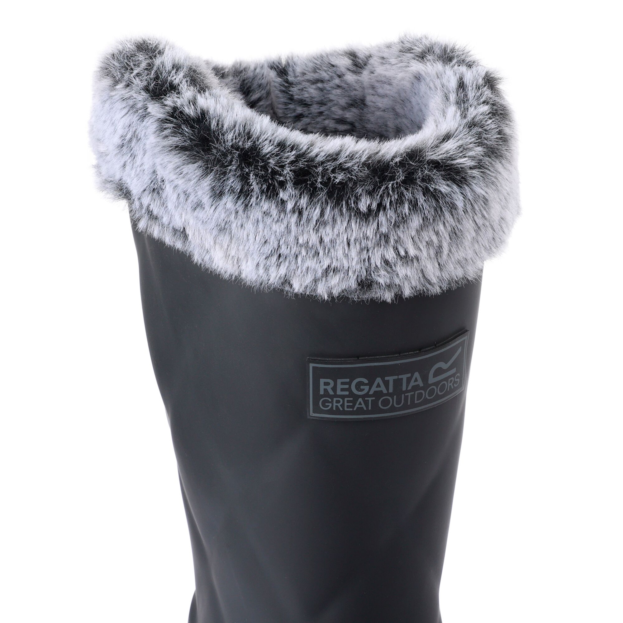 Women's Luxley?Mid Fur Lined Wellies | Black