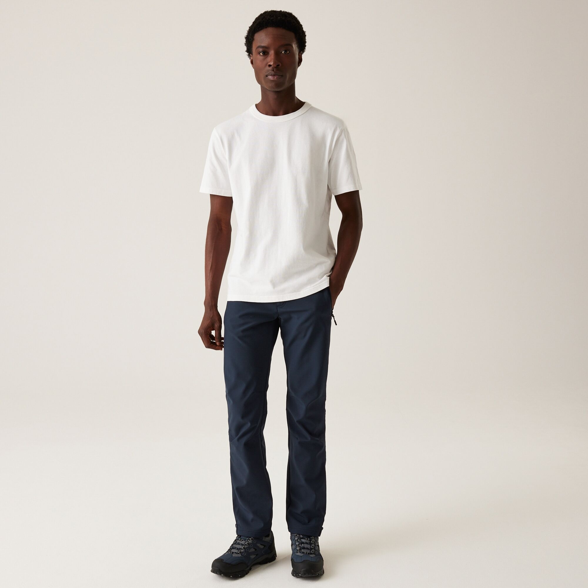 Men's Geo II Softshell Walking Trousers | Navy