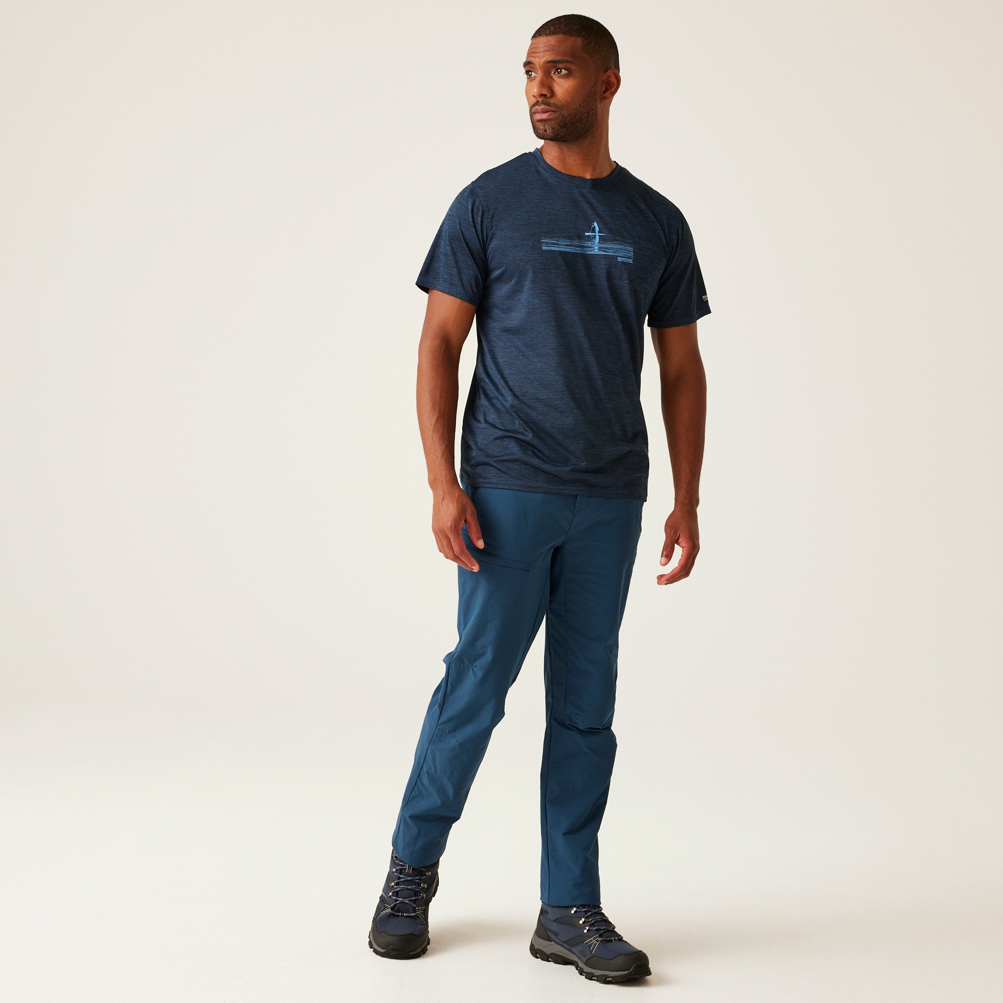 Men's Fingal IX T-Shirt | Moonlight Denim Marl