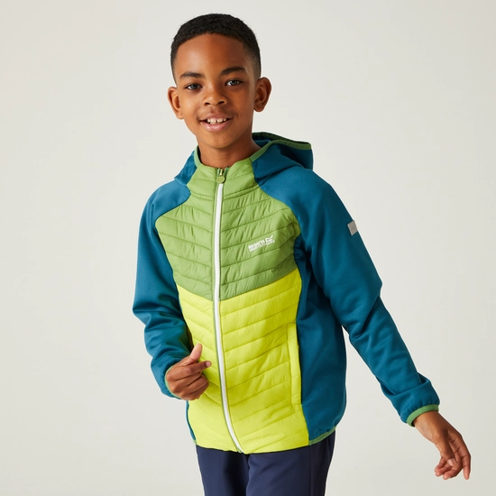 Kids' Kielder Hybrid VIII Jacket | Rumba Red Red Sky